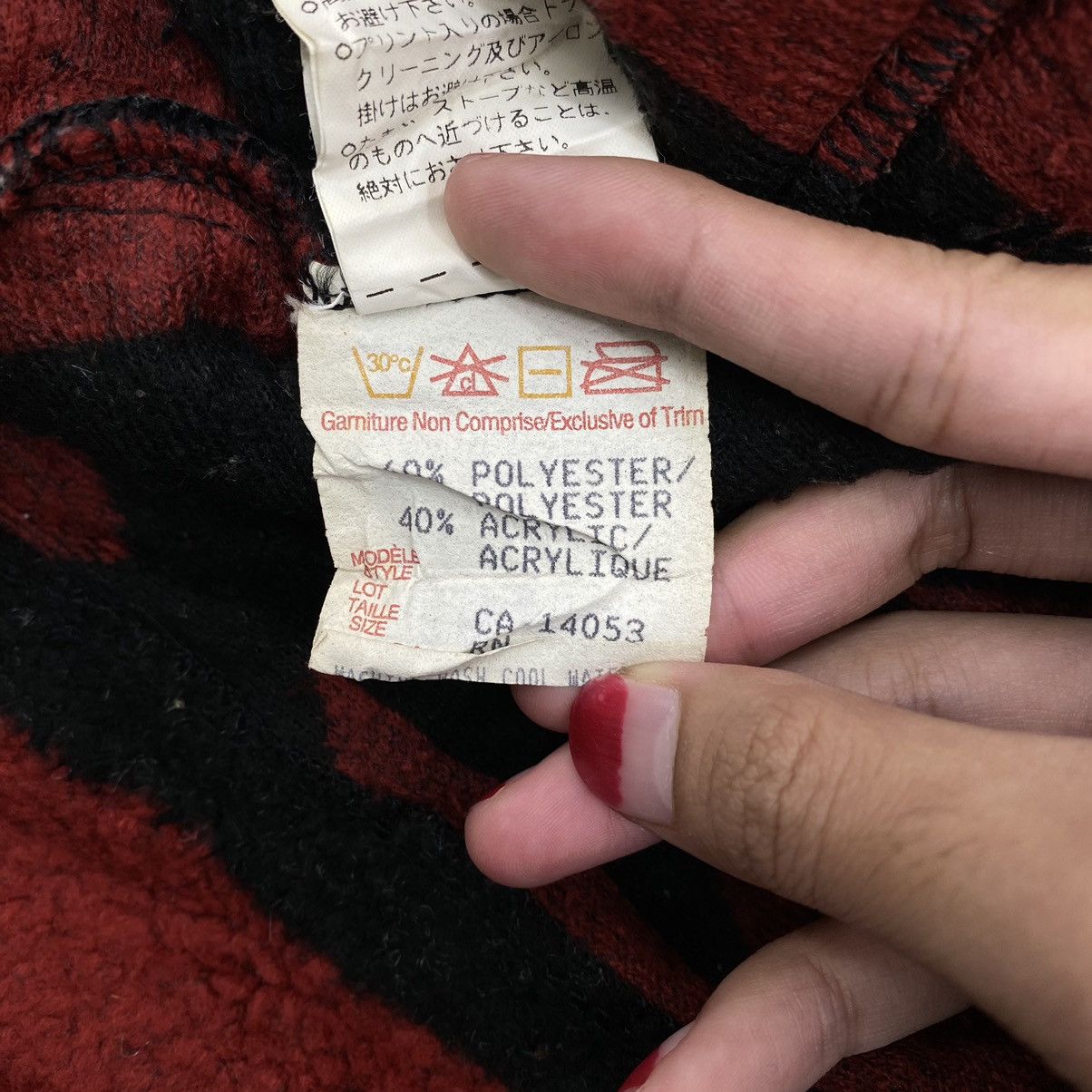 Vintage MUSKOKA LAKES Chimayo Aztec Navajo Overprint Wool Jacket Size US M / EU 48-50 / 2 - 8 Thumbnail