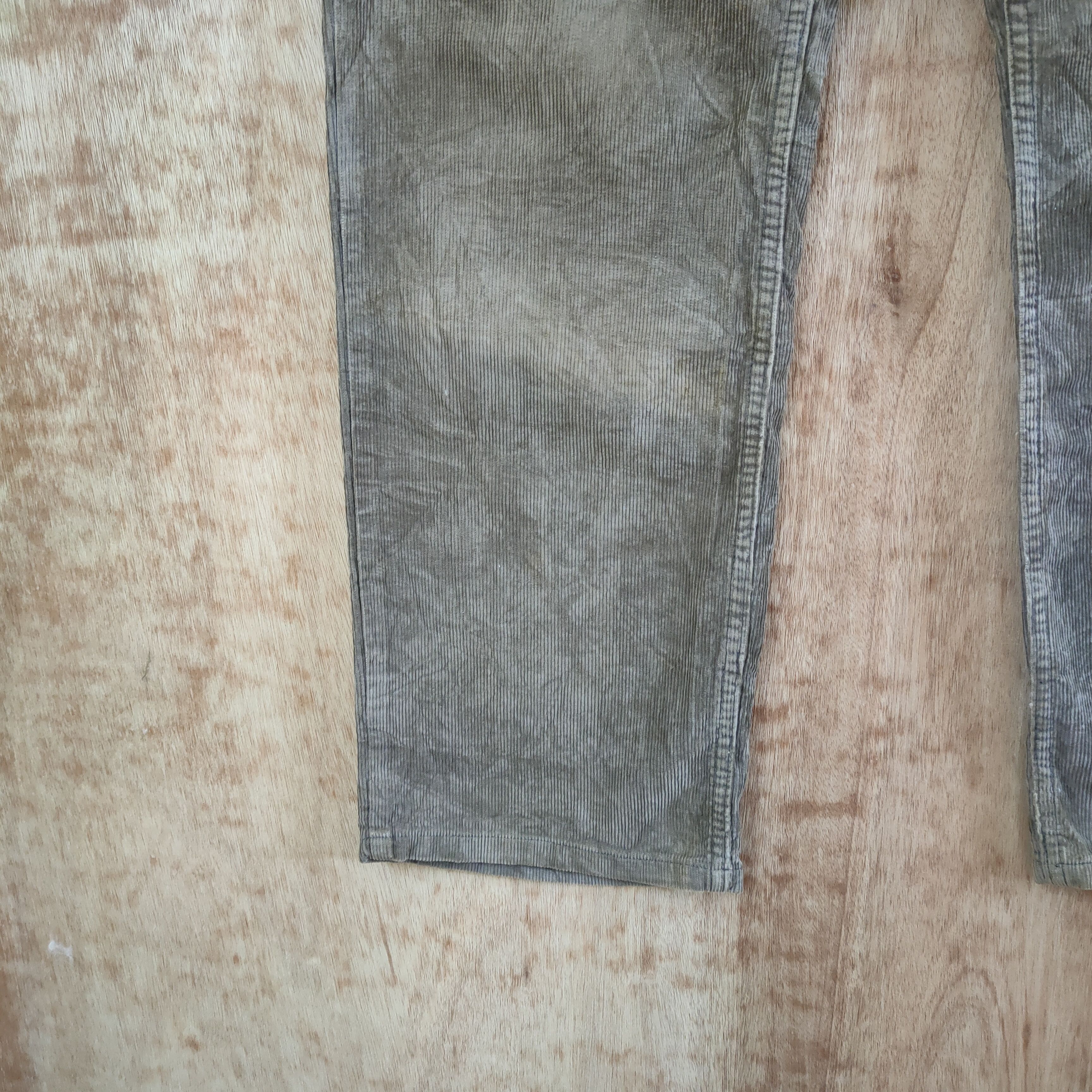 Vintage VINTAGE POINTER FADED BROWN CORDUROY PANTS Size US 31 - 12 Thumbnail