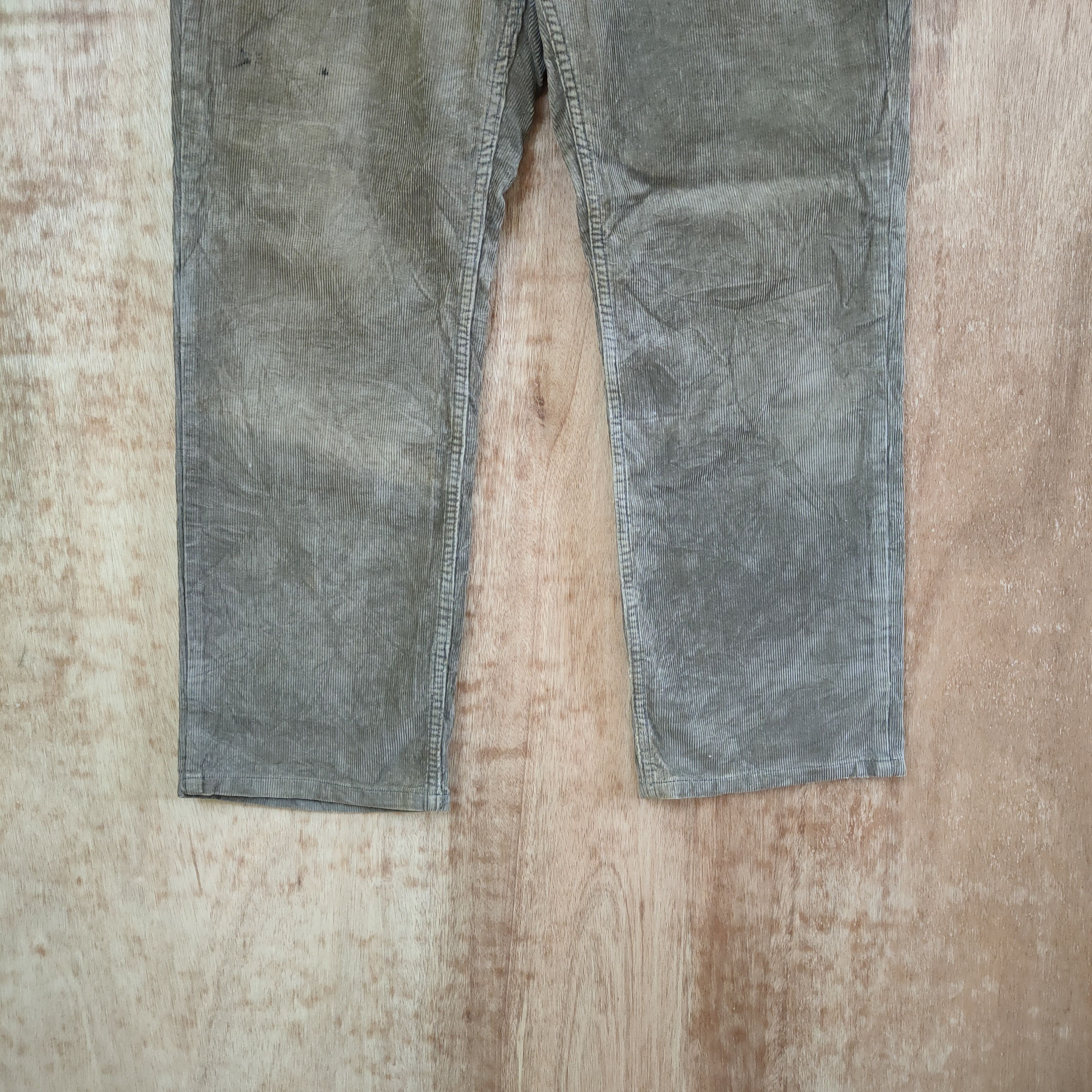 Vintage VINTAGE POINTER FADED BROWN CORDUROY PANTS Size US 31 - 3 Thumbnail