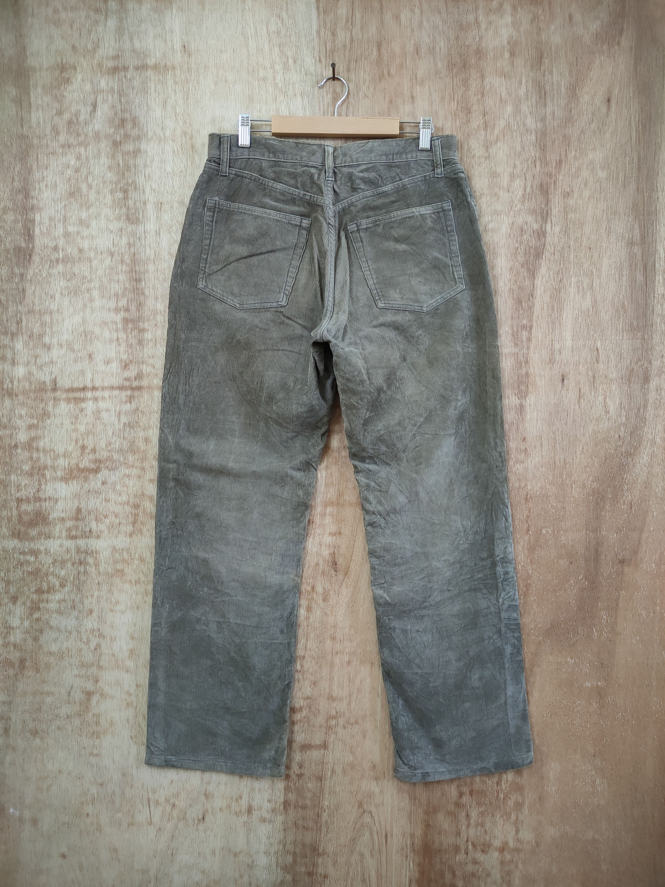 Vintage VINTAGE POINTER FADED BROWN CORDUROY PANTS Size US 31 - 4 Thumbnail