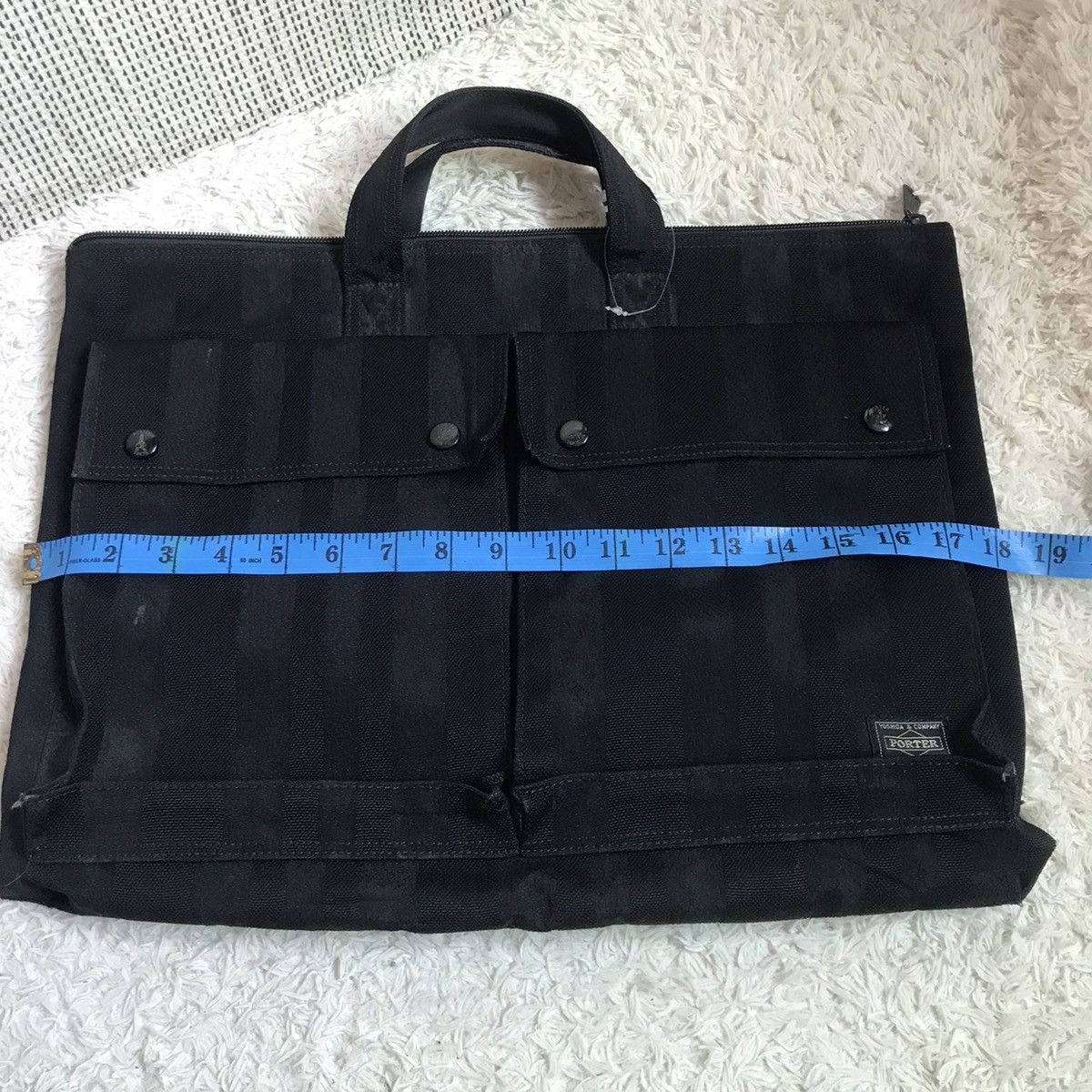Porter ‼️VINTAGE PORTER MESSEGGER THE 70thANNIVERSARY NICE CONDITION Size ONE SIZE - 16 Thumbnail