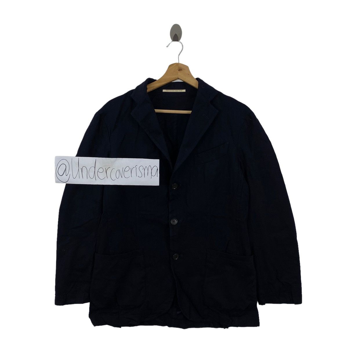 Japanese Brand TAKIZAWA SHIGERU Japanese Brand Plain Blazer Coat Jacket Size US M / EU 48-50 / 2 - 1 Thumbnail