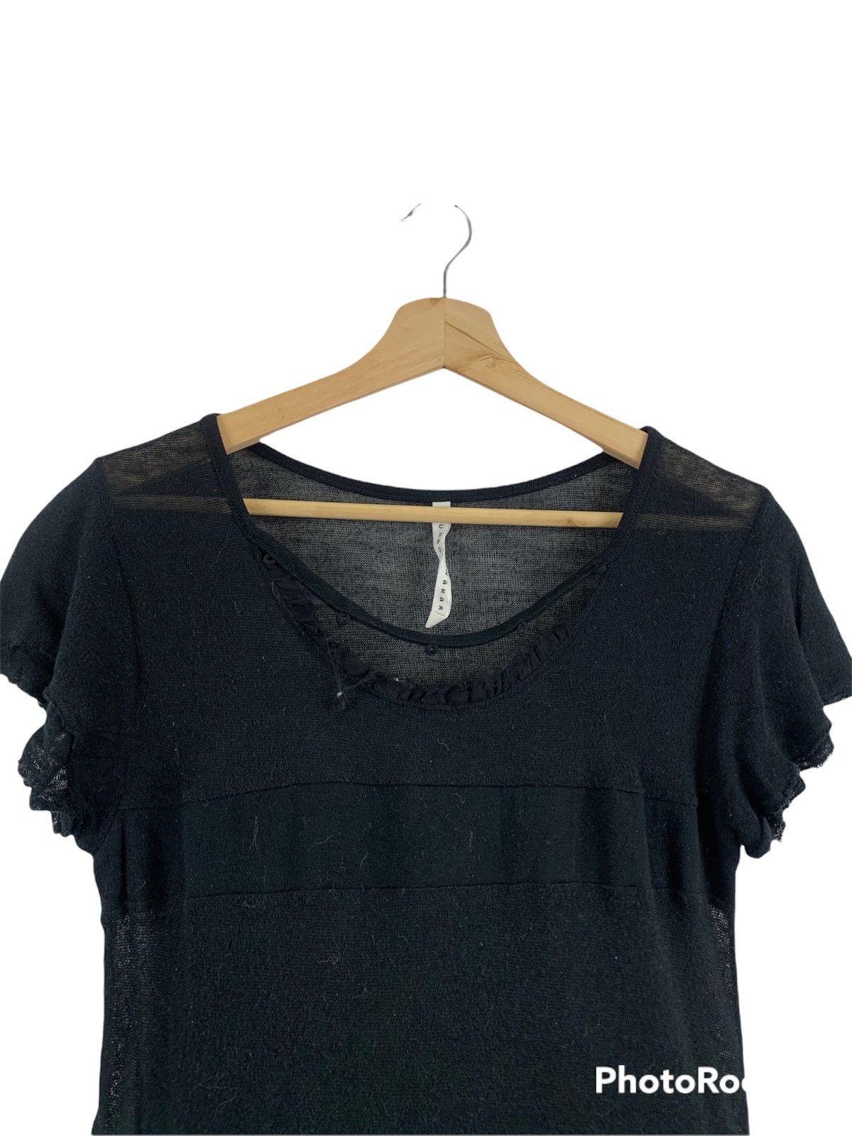 Designer × Issey Miyake × Japanese Brand Issey miyake sunaokuwahara black shirt Size US M / EU 48-50 / 2 - 5 Thumbnail