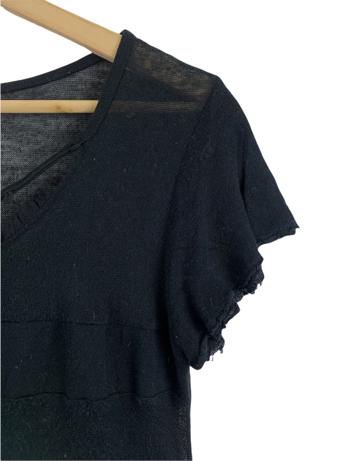 Designer × Issey Miyake × Japanese Brand Issey miyake sunaokuwahara black shirt Size US M / EU 48-50 / 2 - 7 Thumbnail