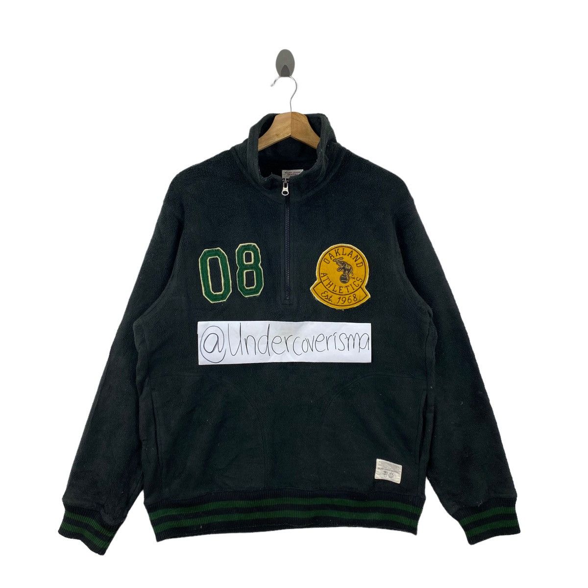 Vintage MAJOR LEAGUE BASEBALL Oakland Athletics Est 1968 Retro Sherp Size US XL / EU 56 / 4 - 3 Thumbnail