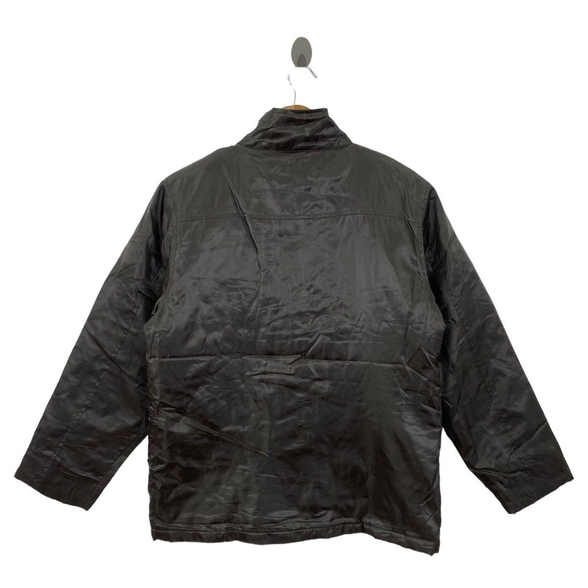 Vintage DJ HONDA Embroid Logo Full Zip Black Quilted Bomber Jacket Size US M / EU 48-50 / 2 - 8 Thumbnail