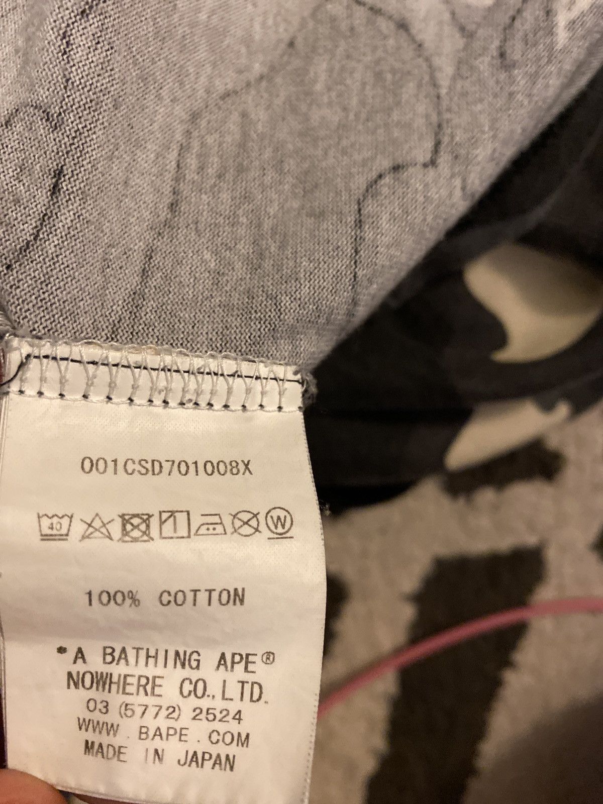 Bape Bape T-Shirt Black PONR Size US S / EU 44-46 / 1 - 4 Thumbnail