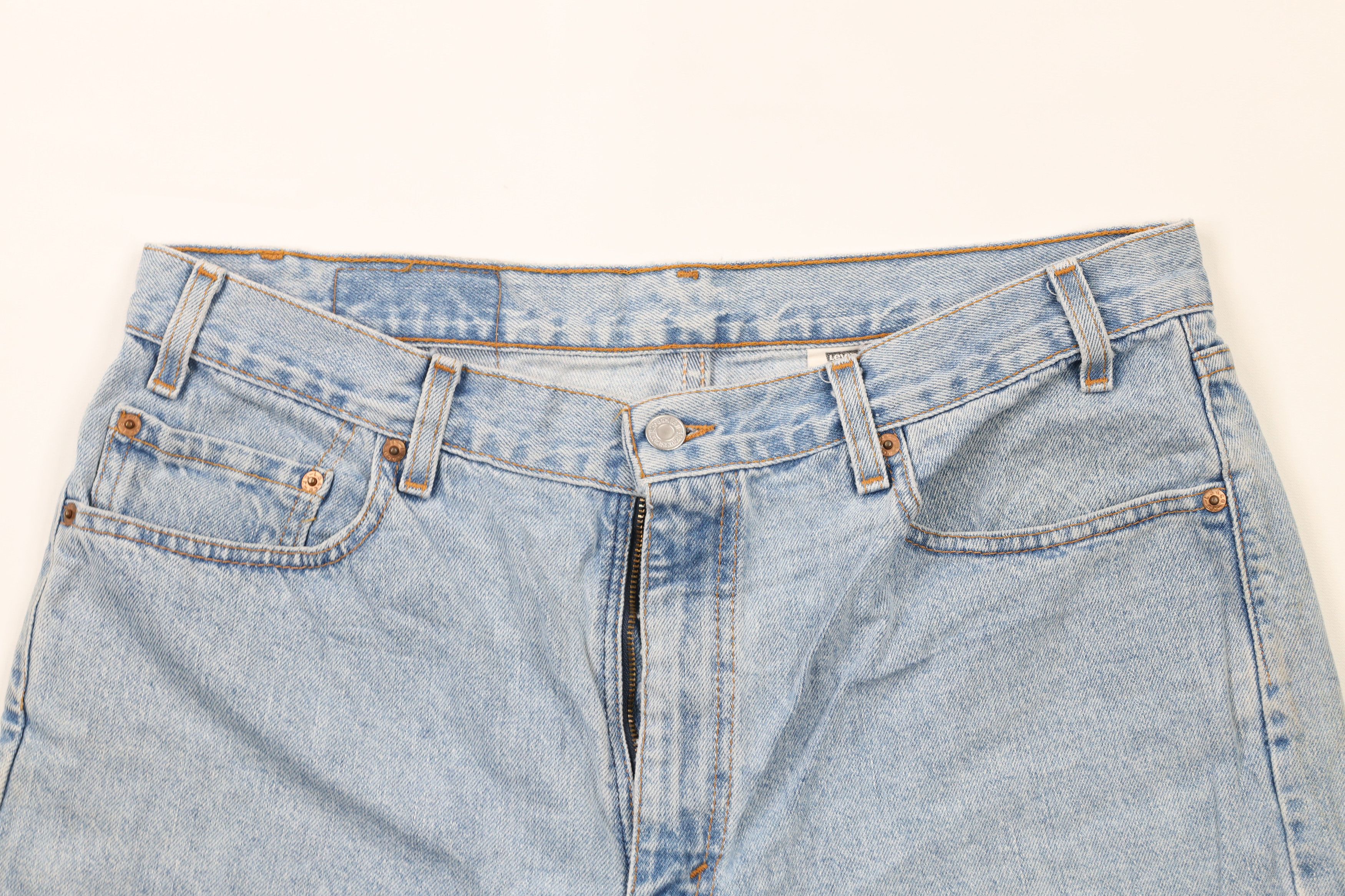 Levi's × Vintage Vintage Levis 550 Relaxed Fit Denim Jean Shorts Jorts USA Size US 36 / EU 52 - 2 Thumbnail