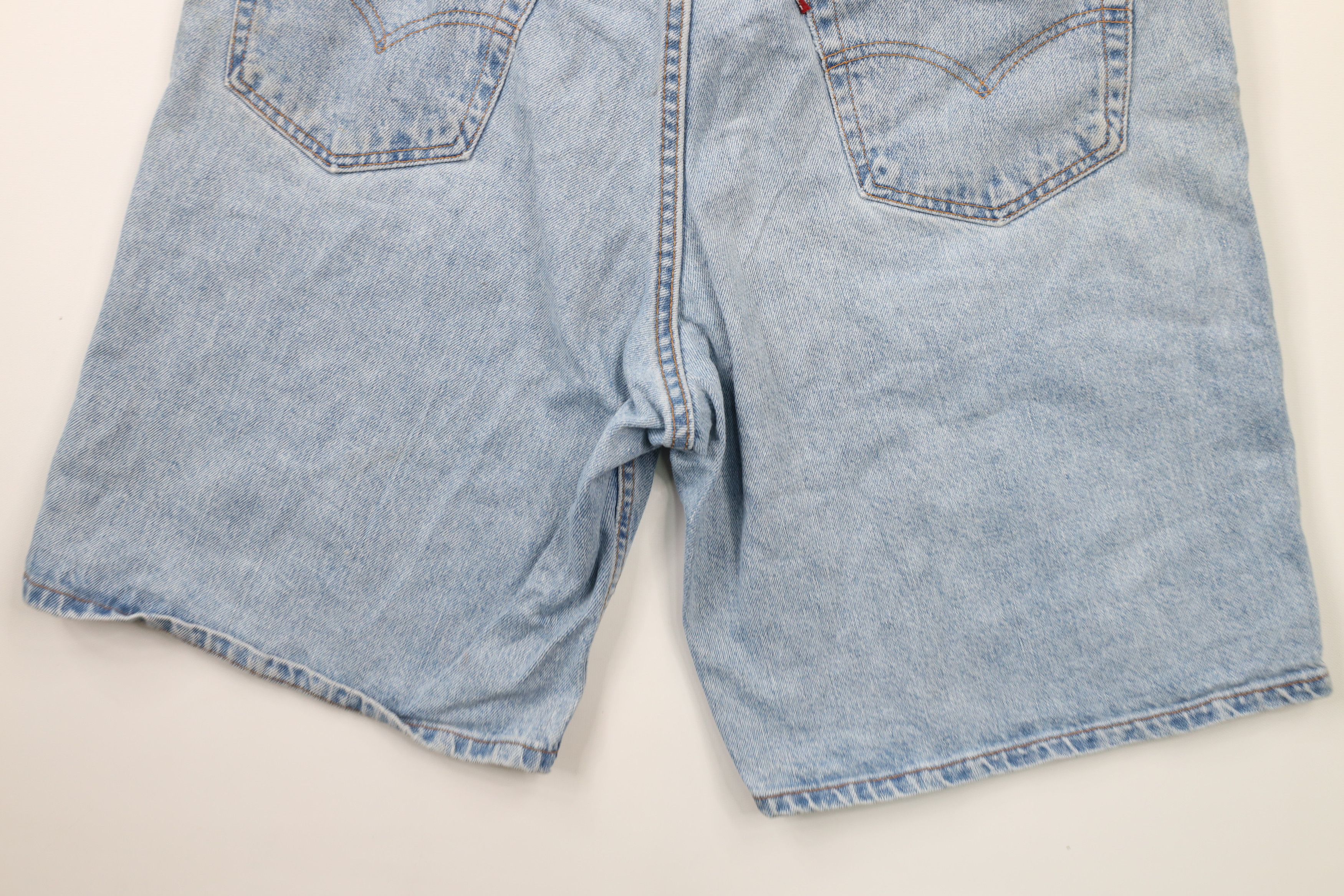 Levi's × Vintage Vintage Levis 550 Relaxed Fit Denim Jean Shorts Jorts USA Size US 36 / EU 52 - 11 Thumbnail
