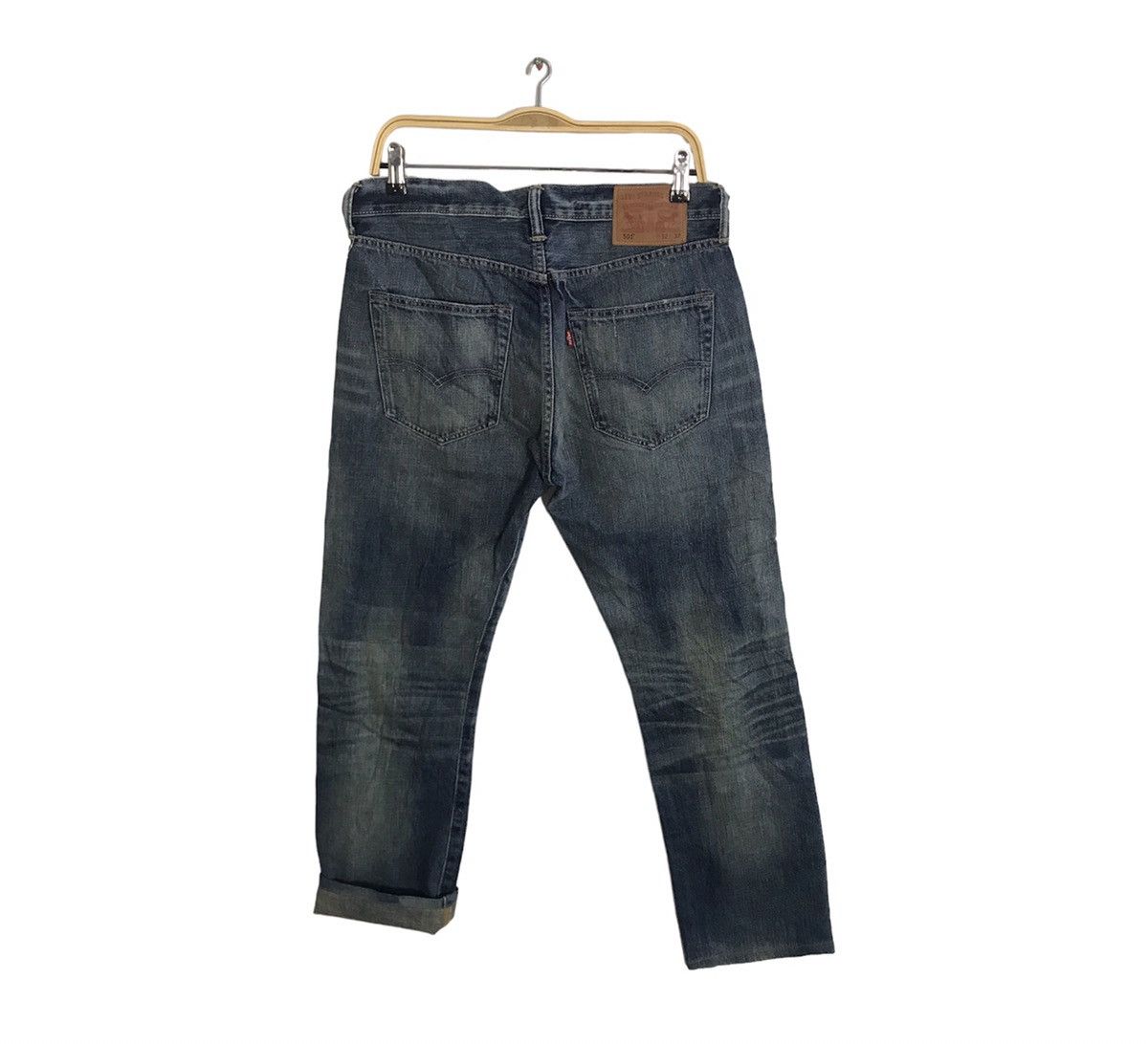 Levi's Distressed Levi's Strauss 501 Button Fly Jeans Fits Size 31 Size US 31 - 1 Thumbnail