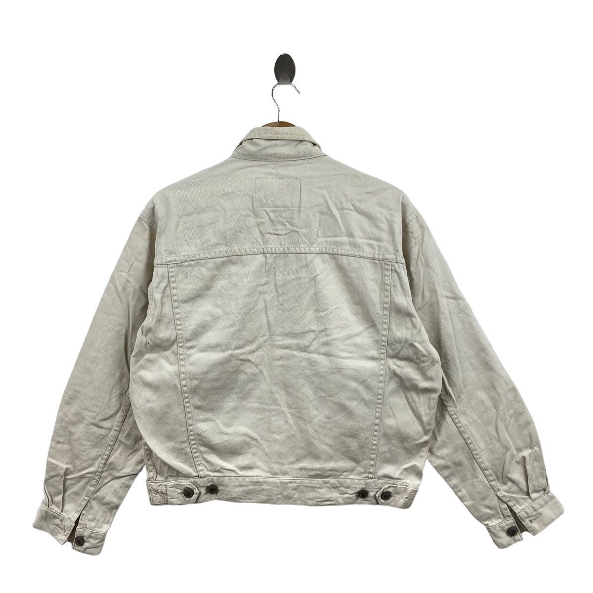 Uniqlo UNIQLO Original Jeans Collection Motorcycle Button Up Jacket Size US M / EU 48-50 / 2 - 8 Thumbnail