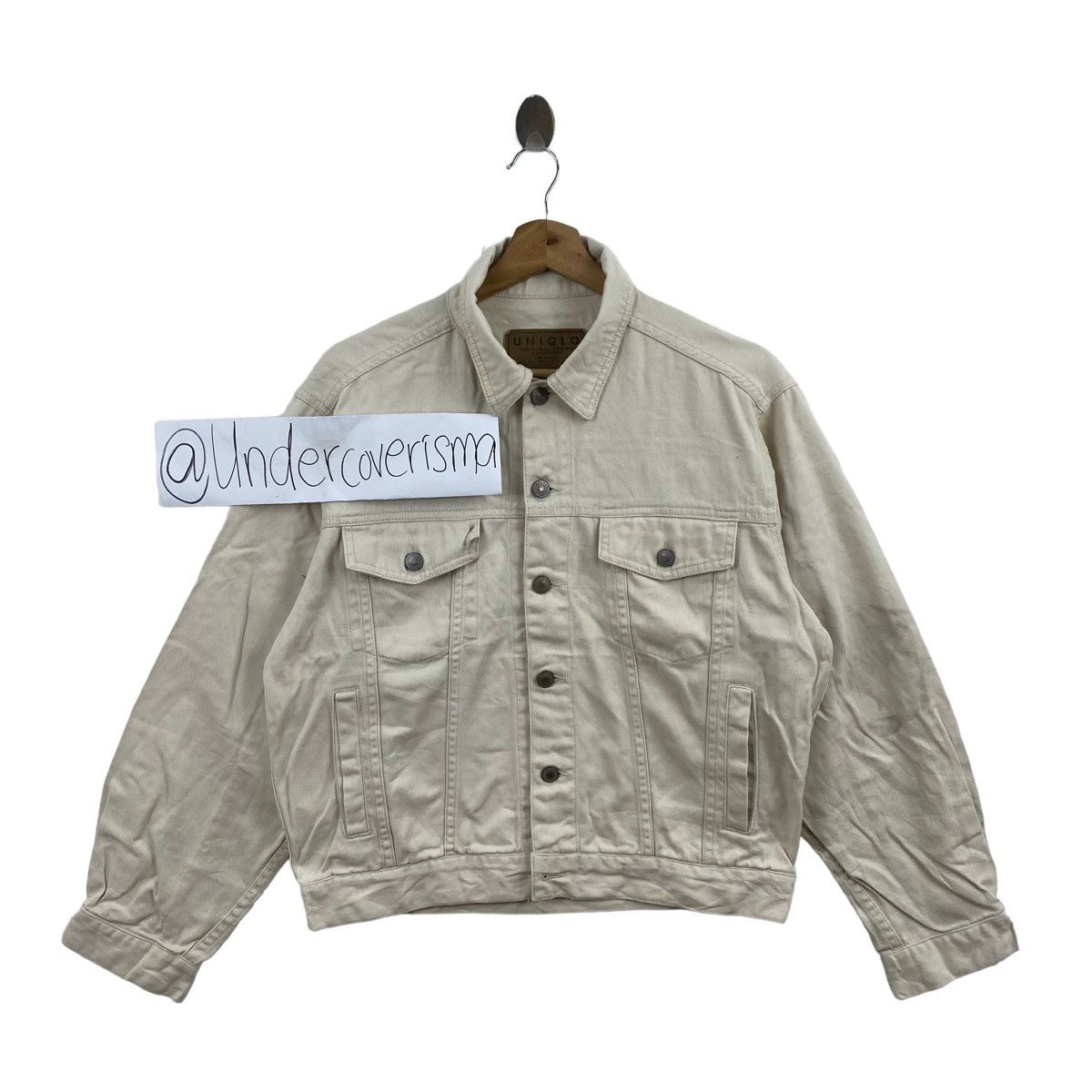 Uniqlo UNIQLO Original Jeans Collection Motorcycle Button Up Jacket Size US M / EU 48-50 / 2 - 1 Thumbnail