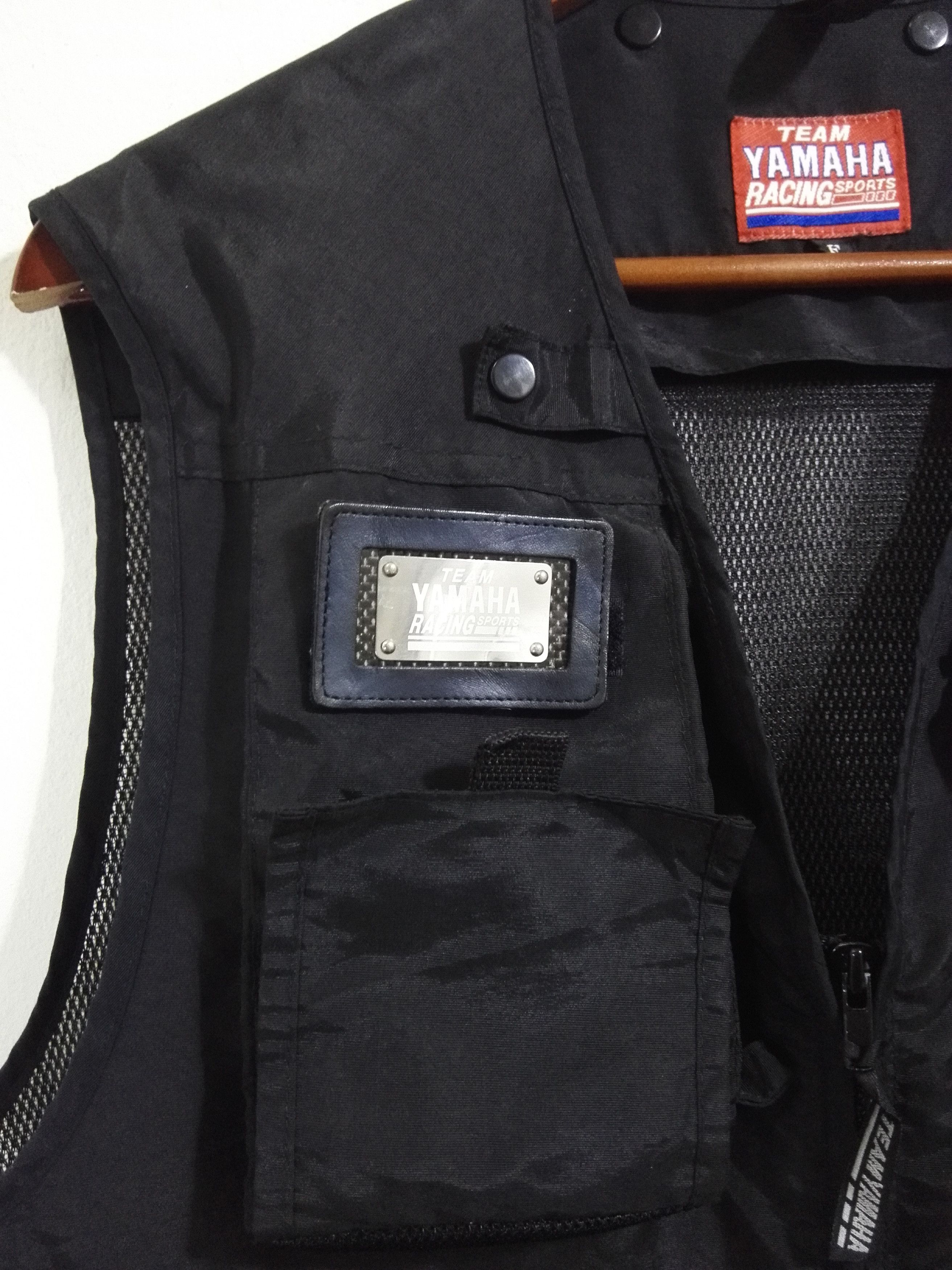 Sports Specialties Yamaha Team Racing Vest Black Color Design Size US M / EU 48-50 / 2 - 6 Thumbnail