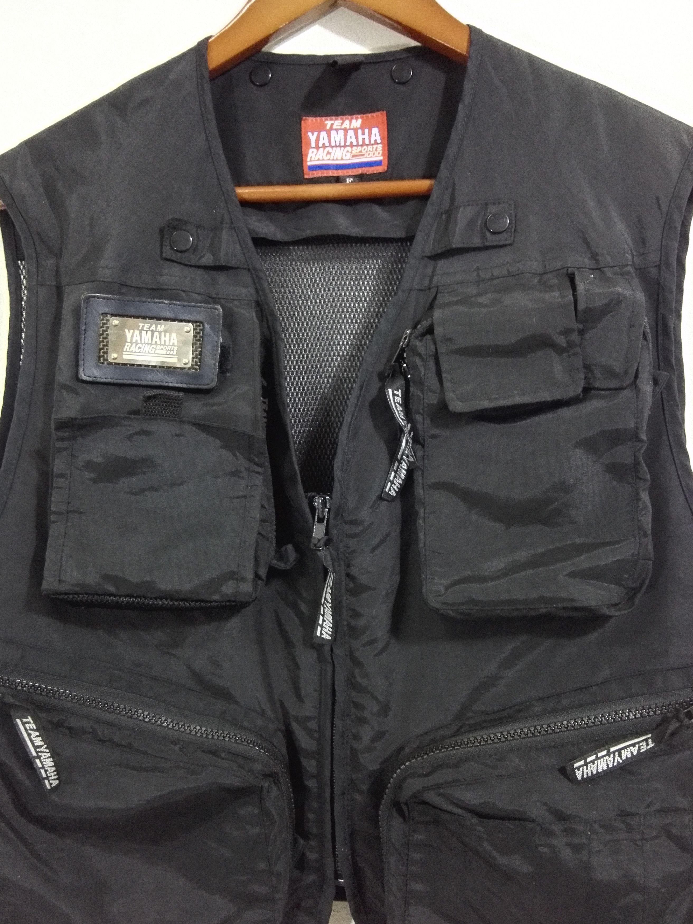 Sports Specialties Yamaha Team Racing Vest Black Color Design Size US M / EU 48-50 / 2 - 8 Thumbnail