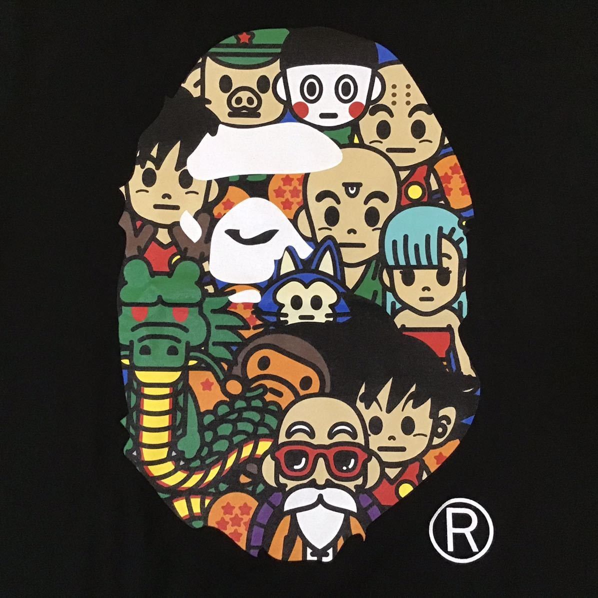 Bape BAPE × Dragon Ball big head T-shirt milo goku | Grailed