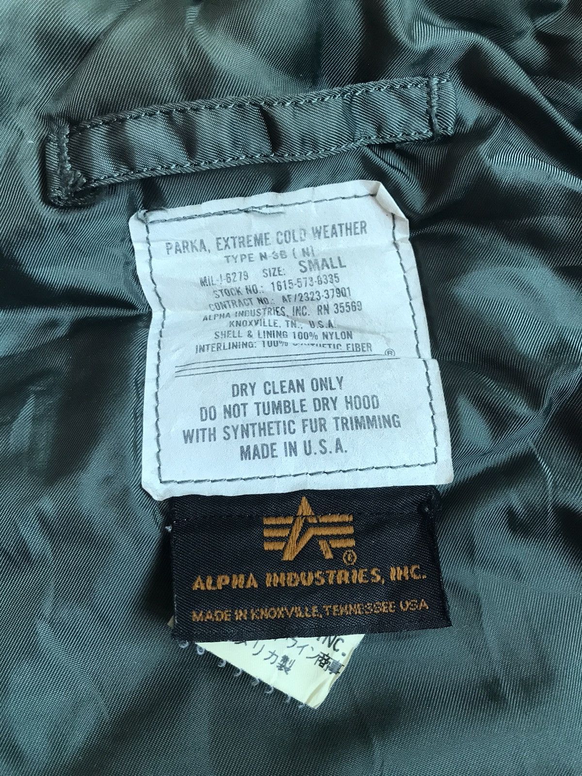 Alpha Industries ‼️PARKA EXTREME COLD WEATHER TYPE N-3B VERY RARE‼️ Size US S / EU 44-46 / 1 - 11 Thumbnail