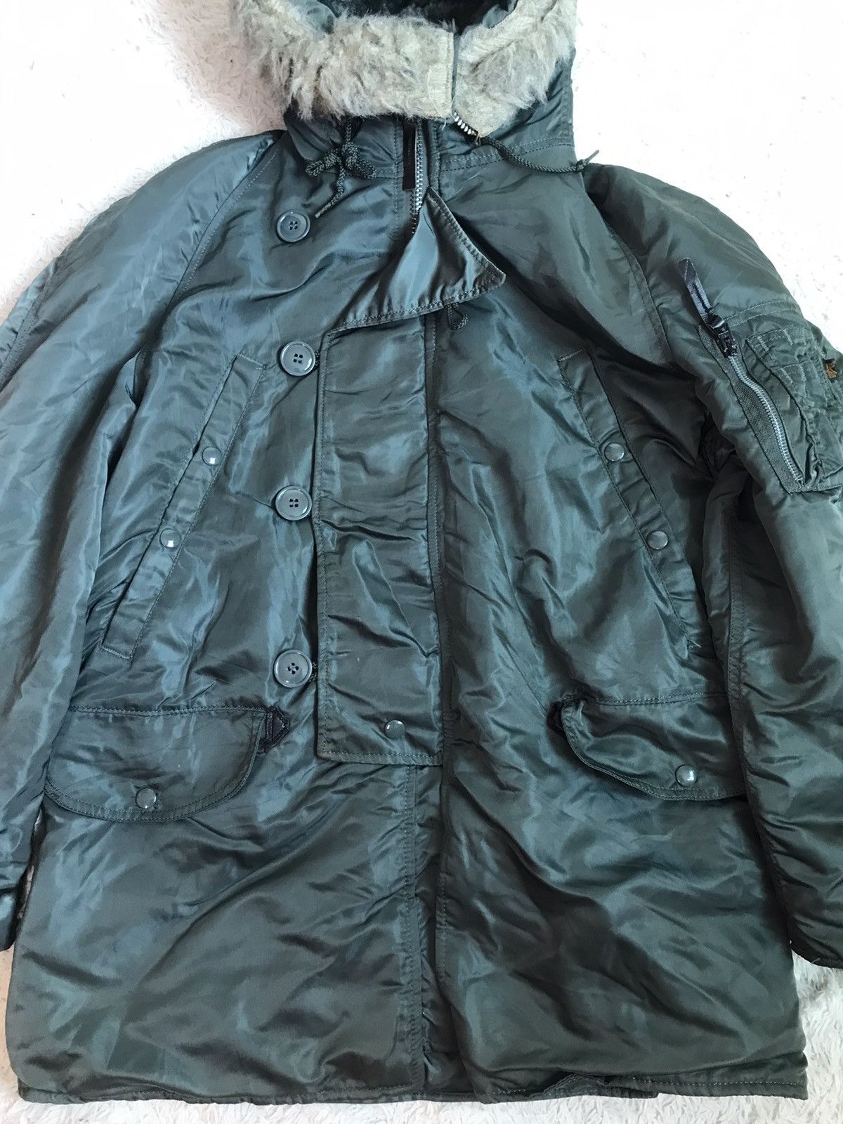 Alpha Industries ‼️PARKA EXTREME COLD WEATHER TYPE N-3B VERY RARE‼️ Size US S / EU 44-46 / 1 - 3 Thumbnail