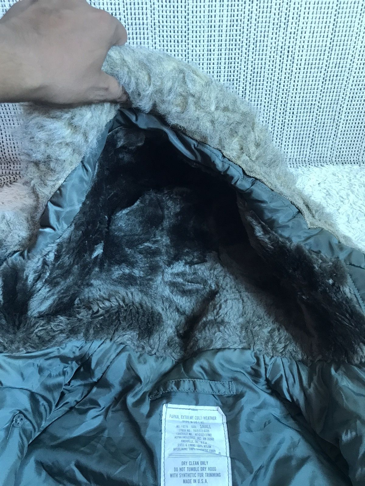 Alpha Industries ‼️PARKA EXTREME COLD WEATHER TYPE N-3B VERY RARE‼️ Size US S / EU 44-46 / 1 - 13 Thumbnail