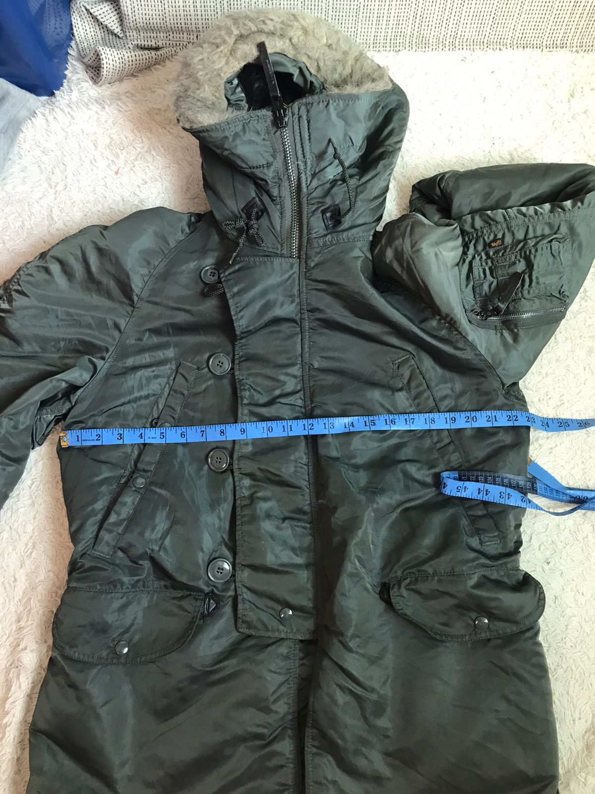 Alpha Industries ‼️PARKA EXTREME COLD WEATHER TYPE N-3B VERY RARE‼️ Size US S / EU 44-46 / 1 - 14 Thumbnail