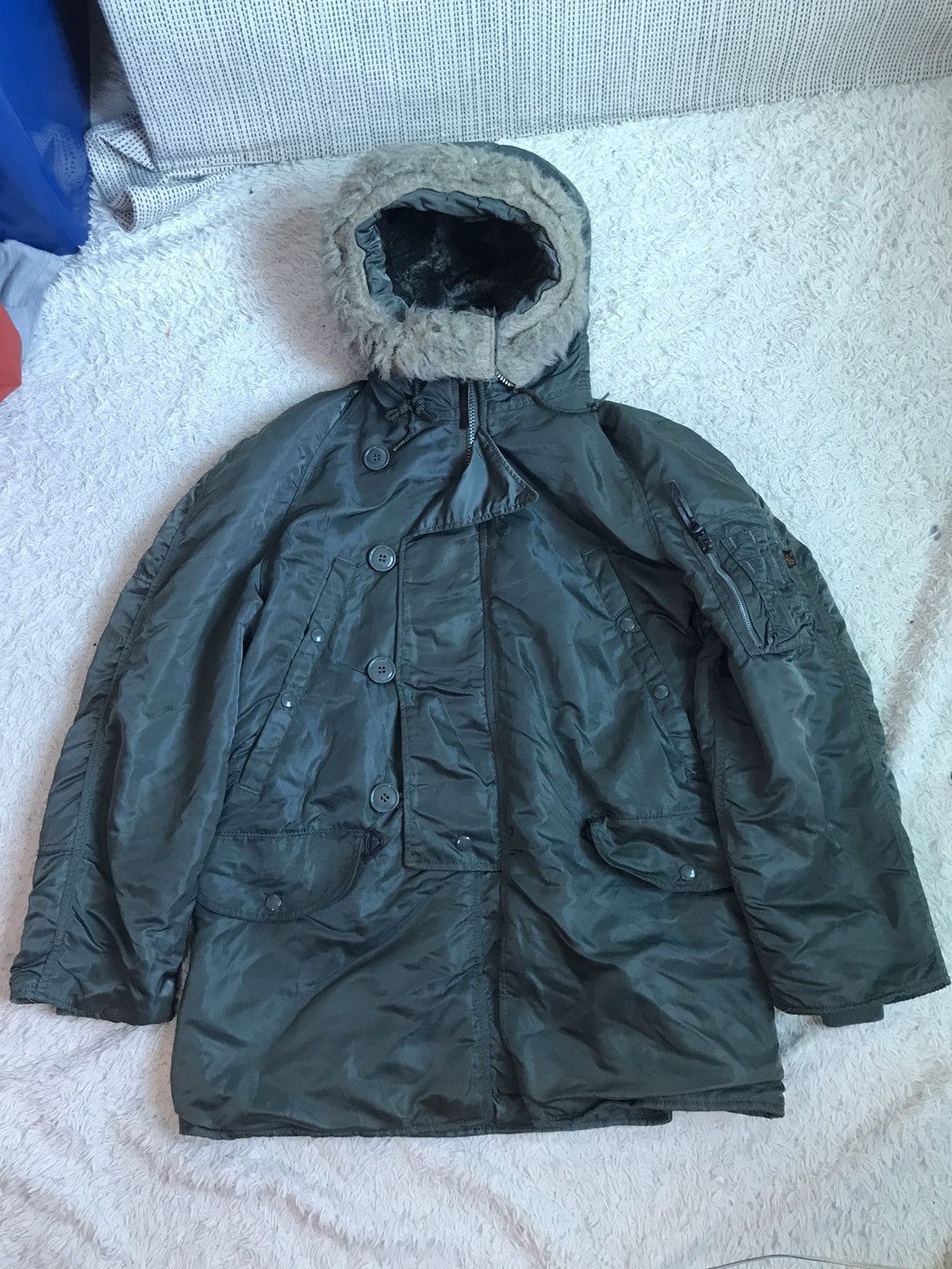 Alpha Industries ‼️PARKA EXTREME COLD WEATHER TYPE N-3B VERY RARE‼️ Size US S / EU 44-46 / 1 - 1 Thumbnail