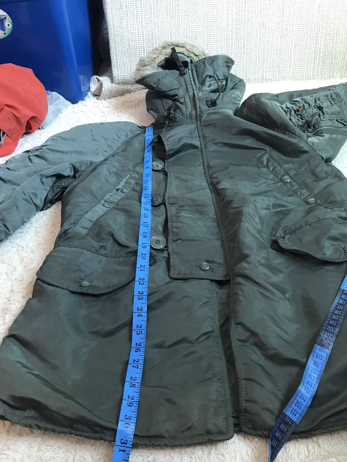 Alpha Industries ‼️PARKA EXTREME COLD WEATHER TYPE N-3B VERY RARE‼️ Size US S / EU 44-46 / 1 - 15 Thumbnail