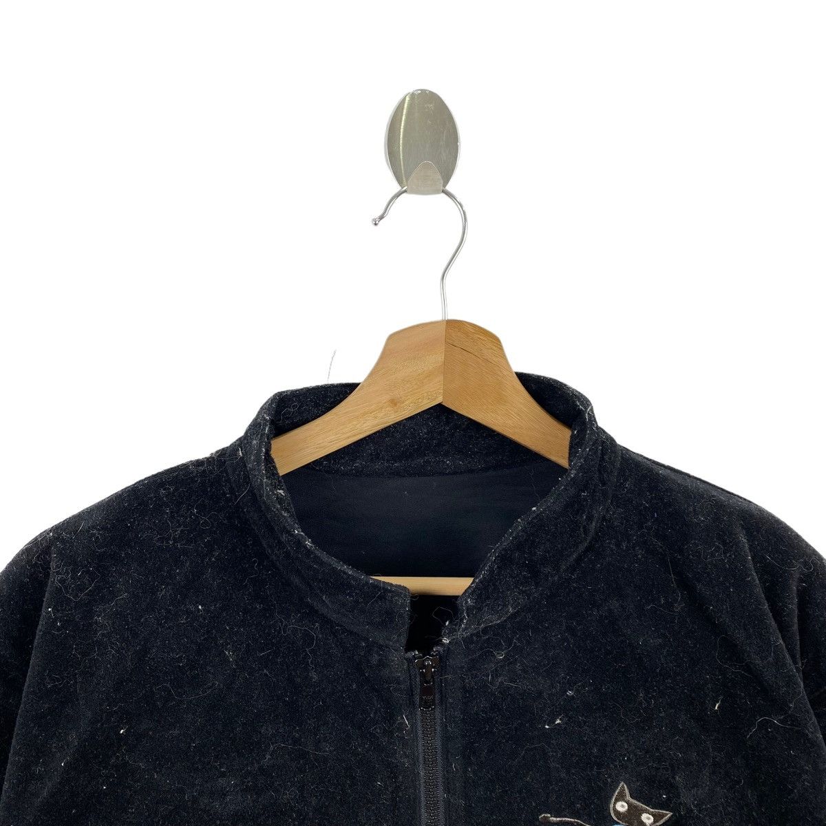 Japanese Brand ATSUKO MATANO Japanese Designer Embroidered Logo Velvet Size US M / EU 48-50 / 2 - 2 Thumbnail