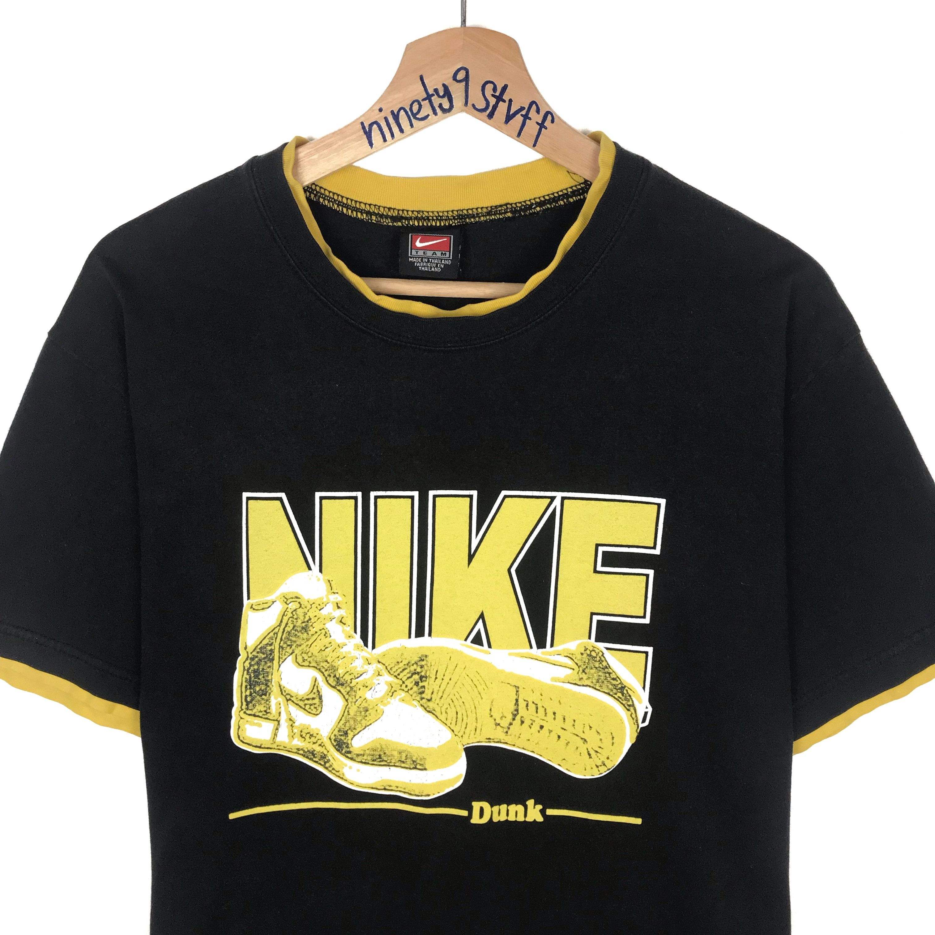 Nike Vintage Nike Dunk Tee Size US M / EU 48-50 / 2 - 2 Thumbnail