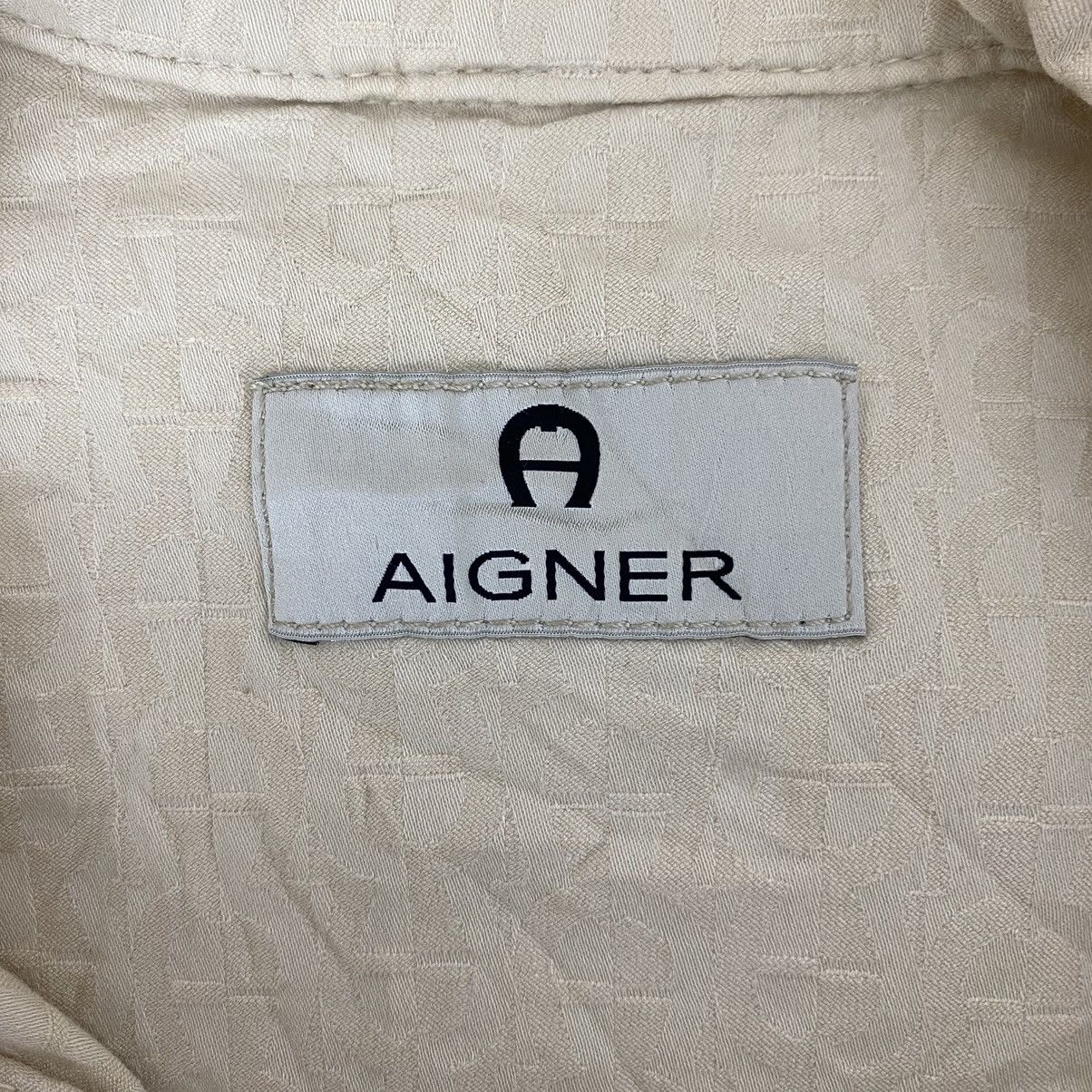 Aigner AIGNER German Brand Motorcycle Button Up Cream Jeans Jacket Size US S / EU 44-46 / 1 - 3 Thumbnail