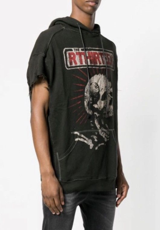 R13 Oversized cutoff sleeve hoodie. Large Size US L / EU 52-54 / 3 - 7 Thumbnail