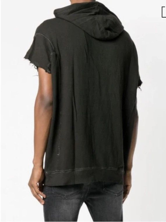 R13 Oversized cutoff sleeve hoodie. Large Size US L / EU 52-54 / 3 - 8 Thumbnail