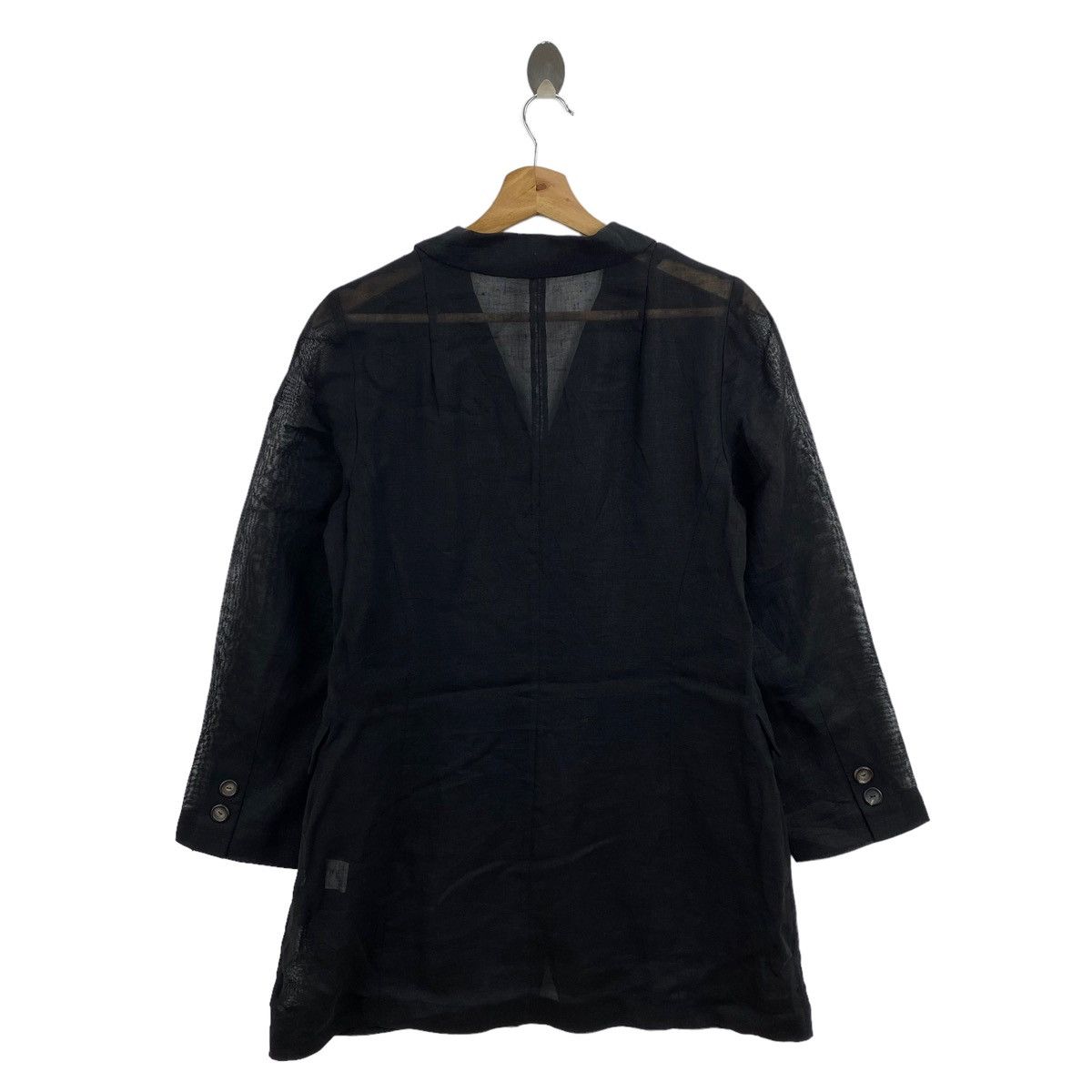 Japanese Brand × Vintage Vintage SWING Japanese Brand Long See Through parka Jacket Size US S / EU 44-46 / 1 - 7 Thumbnail