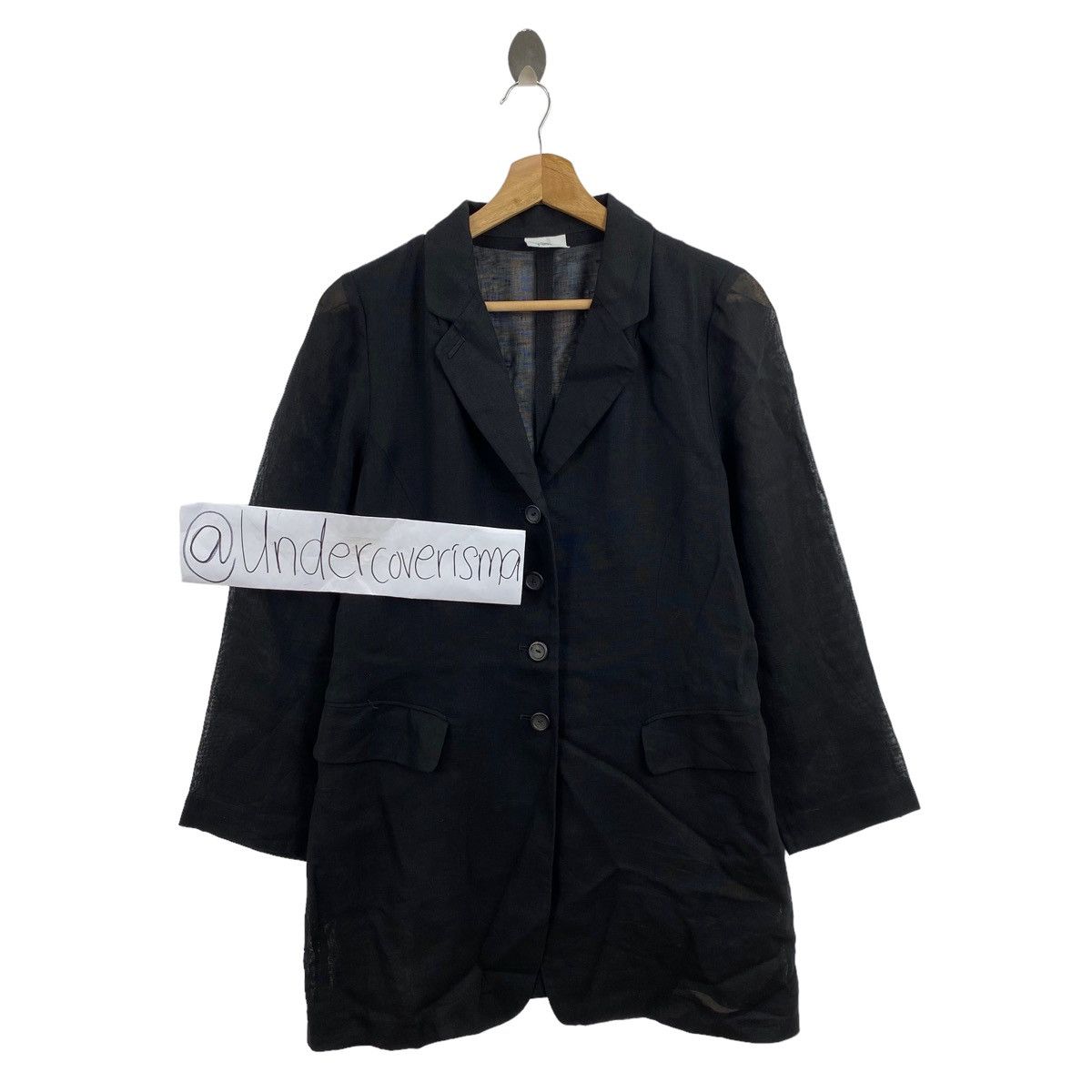 Japanese Brand × Vintage Vintage SWING Japanese Brand Long See Through parka Jacket Size US S / EU 44-46 / 1 - 1 Thumbnail