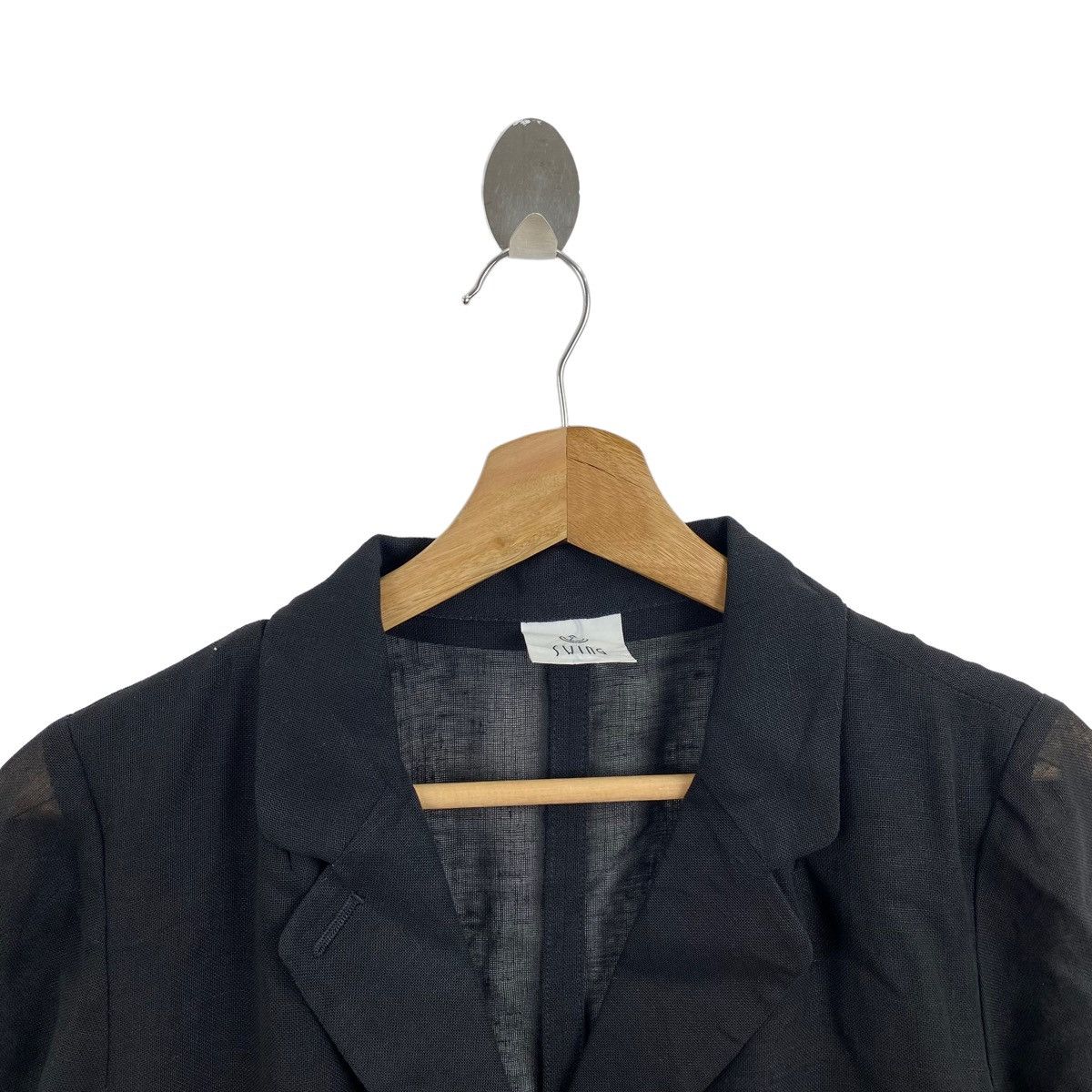 Japanese Brand × Vintage Vintage SWING Japanese Brand Long See Through parka Jacket Size US S / EU 44-46 / 1 - 2 Thumbnail