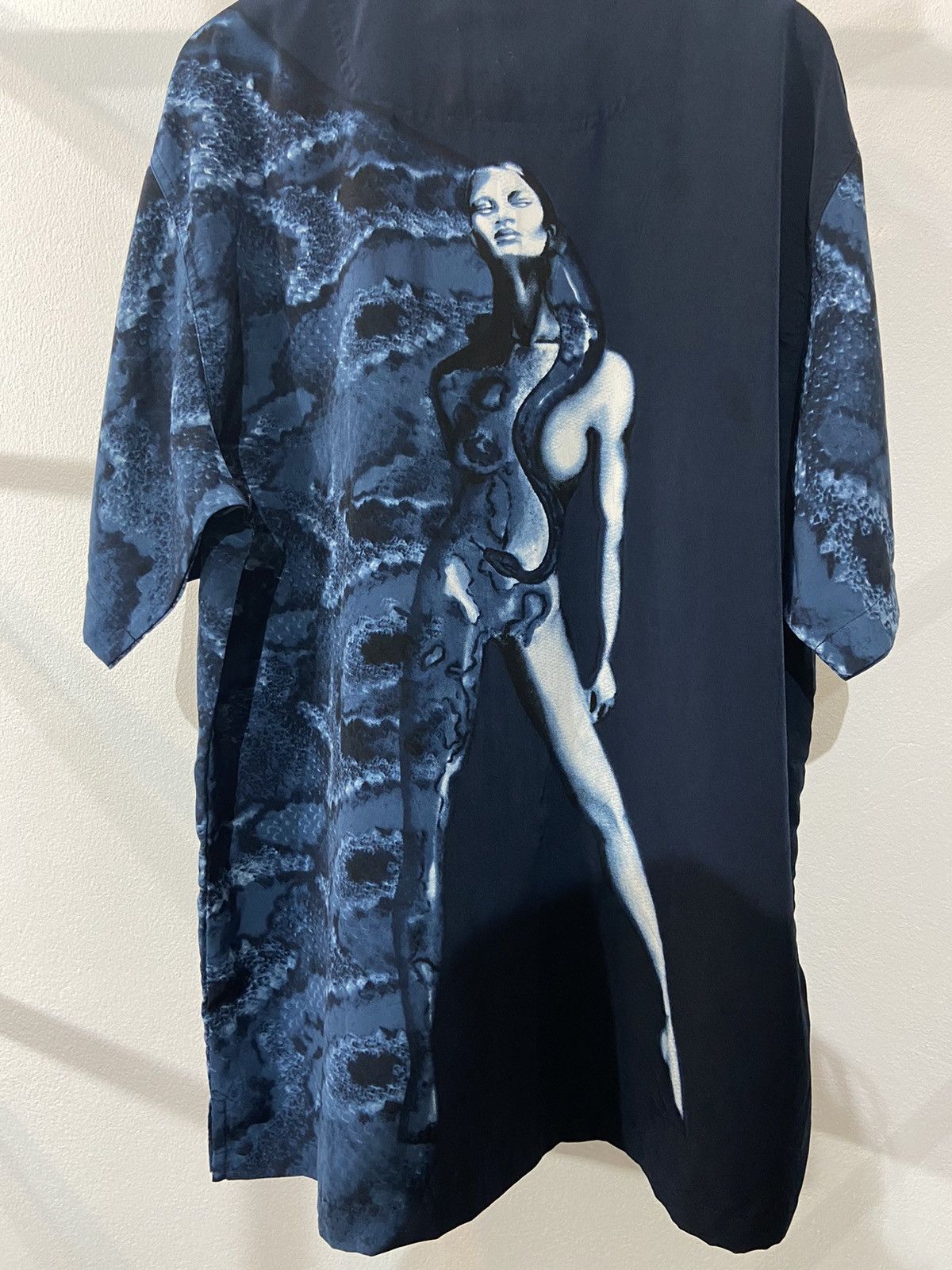 Pelle Pelle Pelle Pelle Marc Buchanan Snake Printed Shirt Size US L / EU 52-54 / 3 - 4 Thumbnail