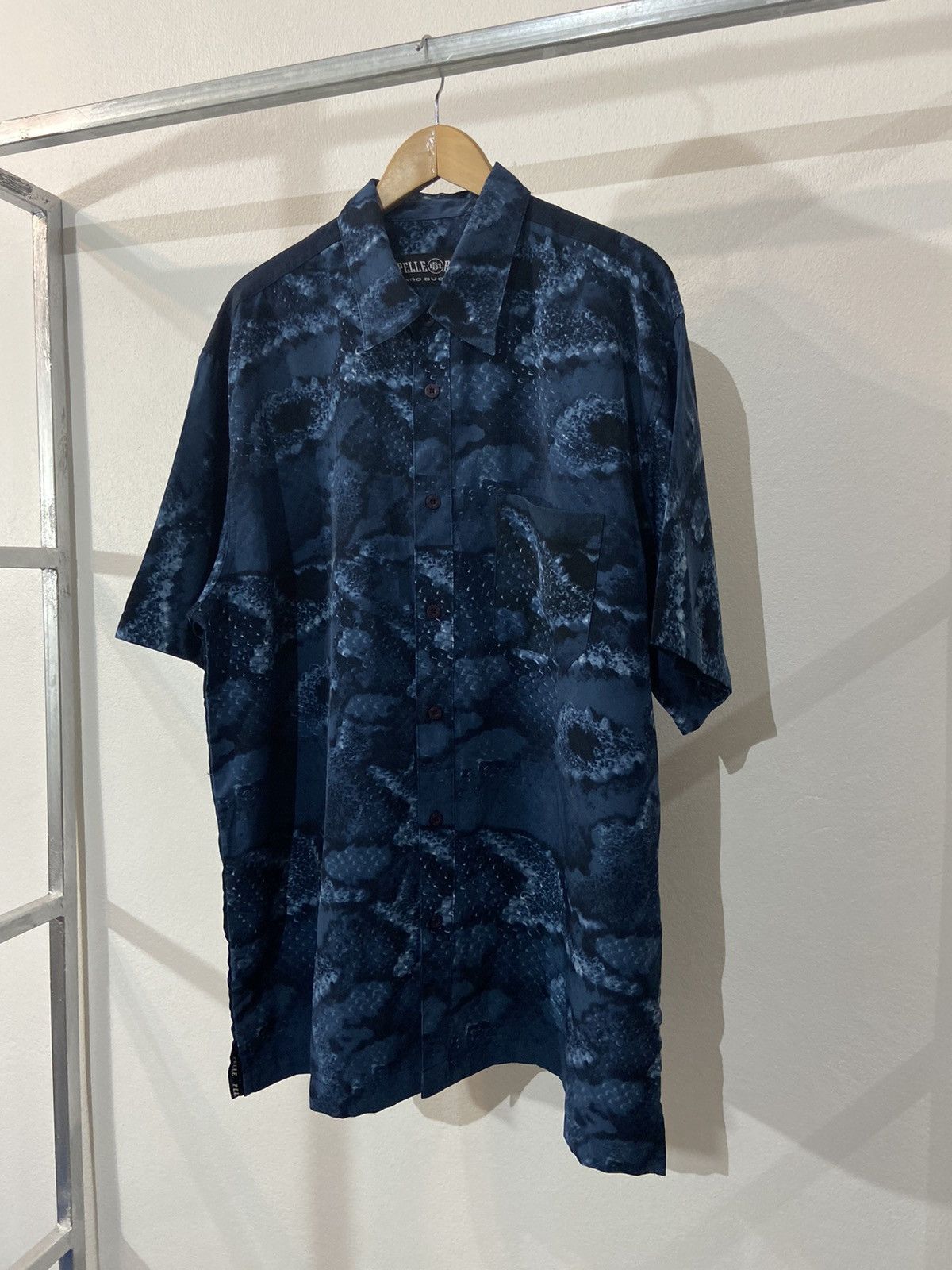 Pelle Pelle Pelle Pelle Marc Buchanan Snake Printed Shirt Size US L / EU 52-54 / 3 - 2 Thumbnail