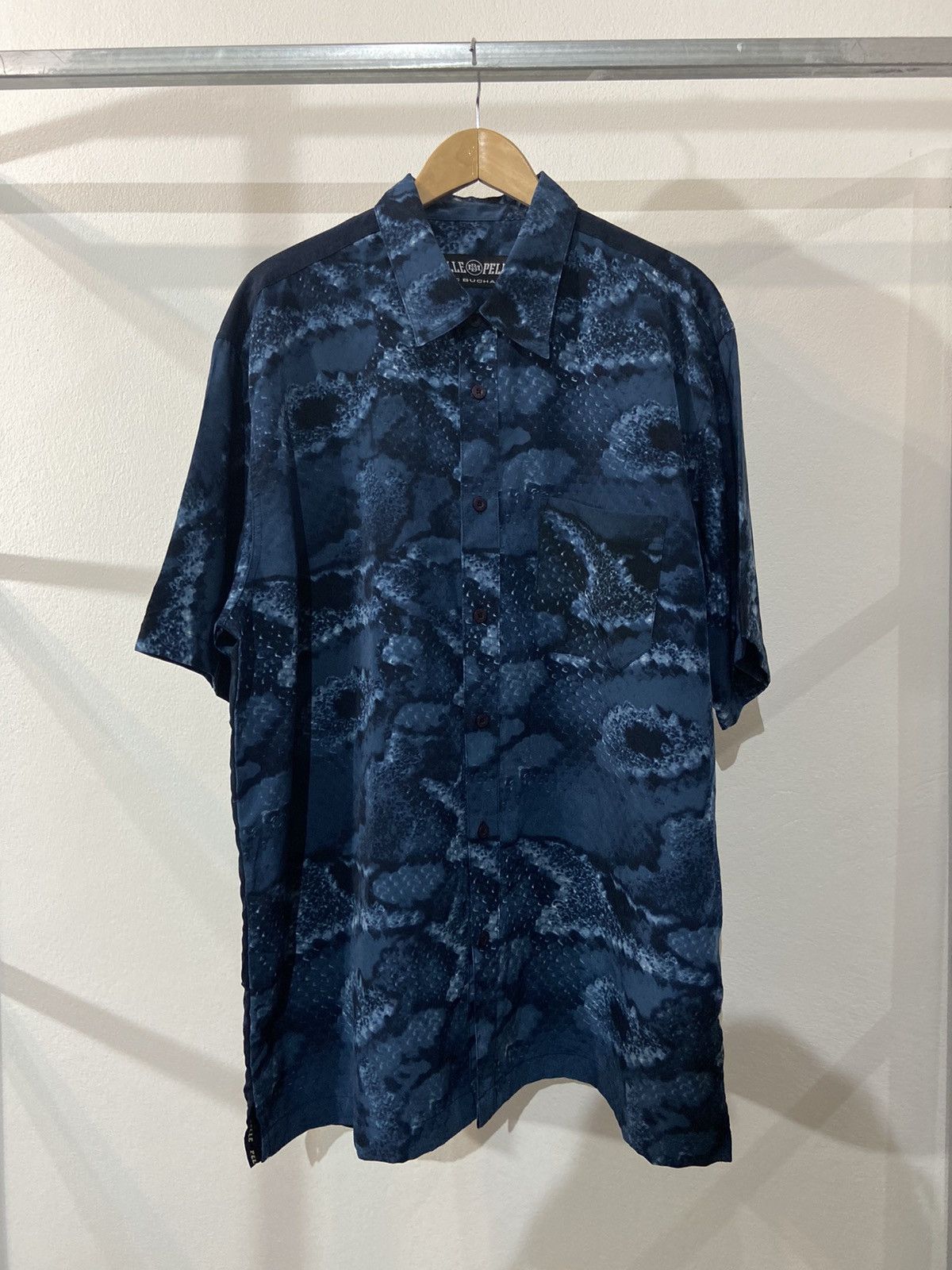 Pelle Pelle Pelle Pelle Marc Buchanan Snake Printed Shirt Size US L / EU 52-54 / 3 - 3 Thumbnail
