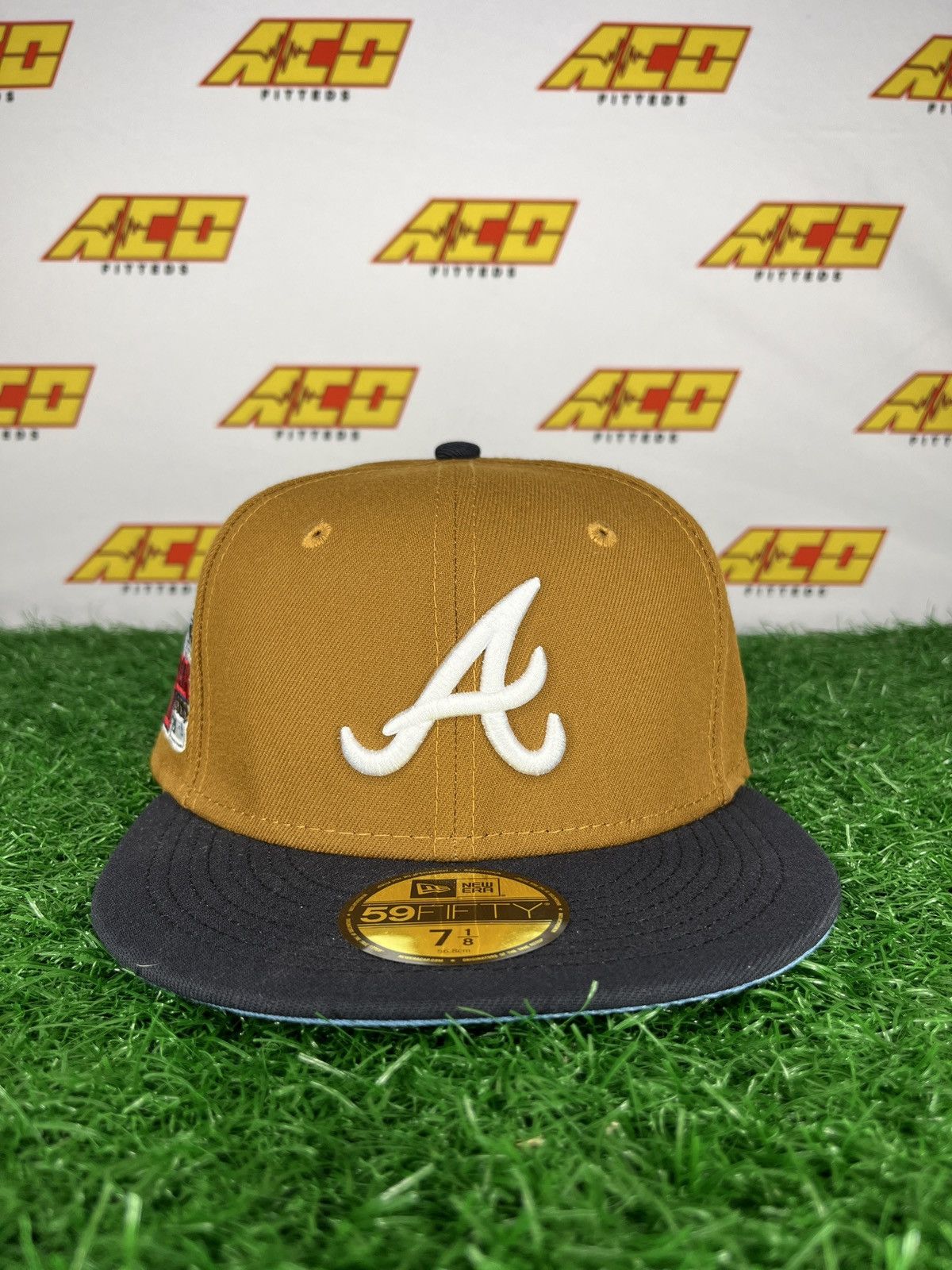 MLB × New Era Braves 7 1/8 2000 all star game fitted hat brown Size ONE SIZE - 3 Thumbnail