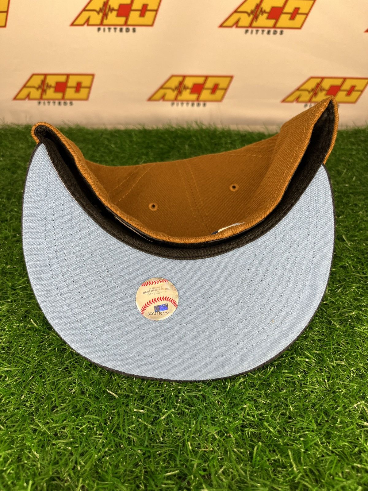 MLB × New Era Braves 7 1/8 2000 all star game fitted hat brown Size ONE SIZE - 4 Thumbnail