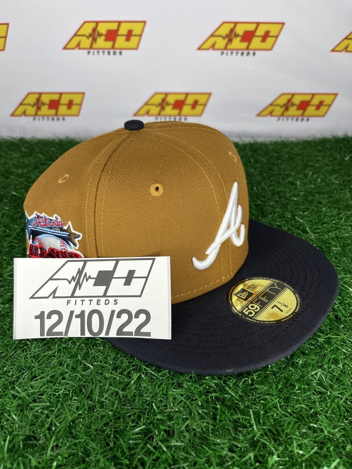 MLB × New Era Braves 7 1/8 2000 all star game fitted hat brown Size ONE SIZE - 8 Thumbnail