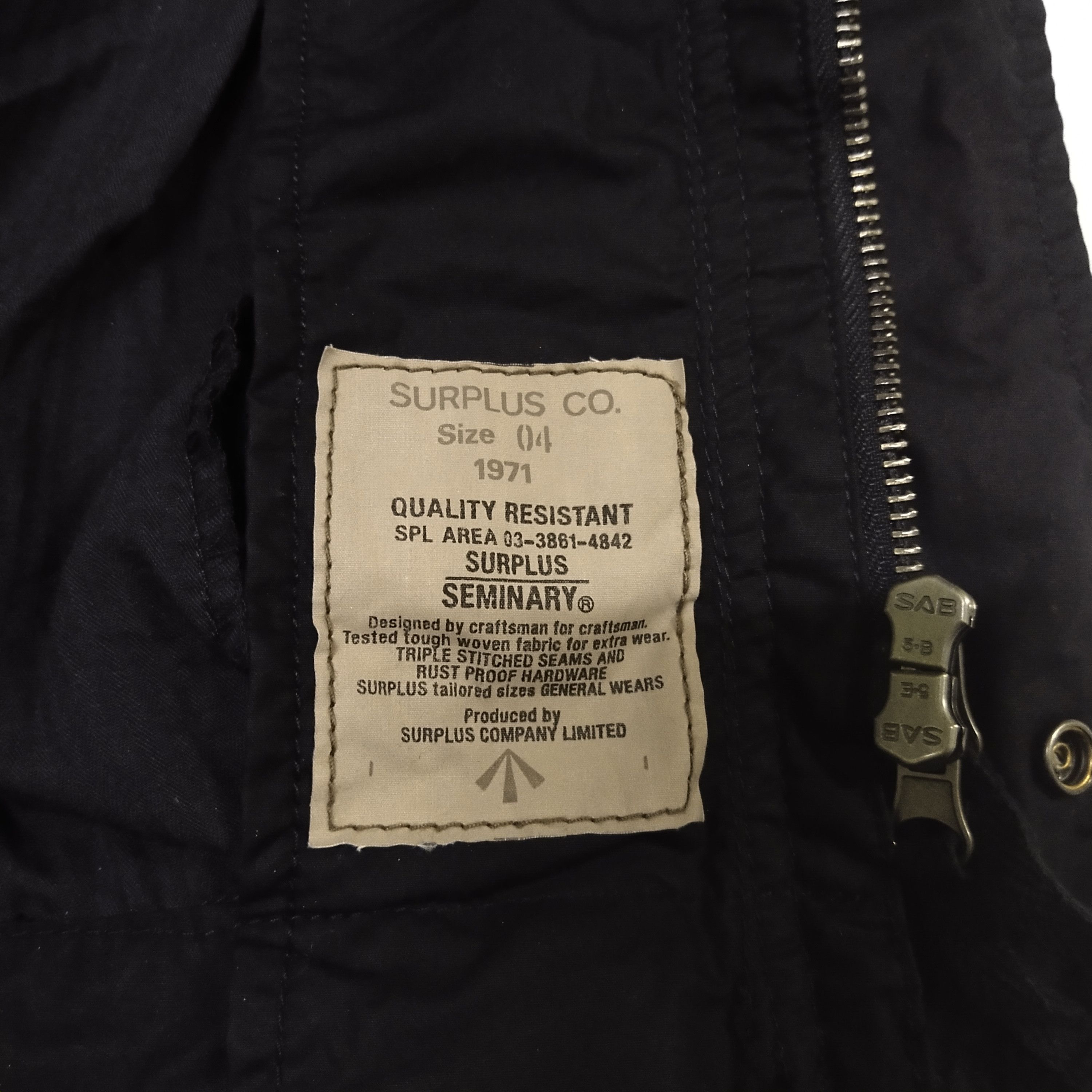 Designer × Japanese Brand Surplus Seminary Chore Jacket / General wear Size US XL / EU 56 / 4 - 7 Thumbnail
