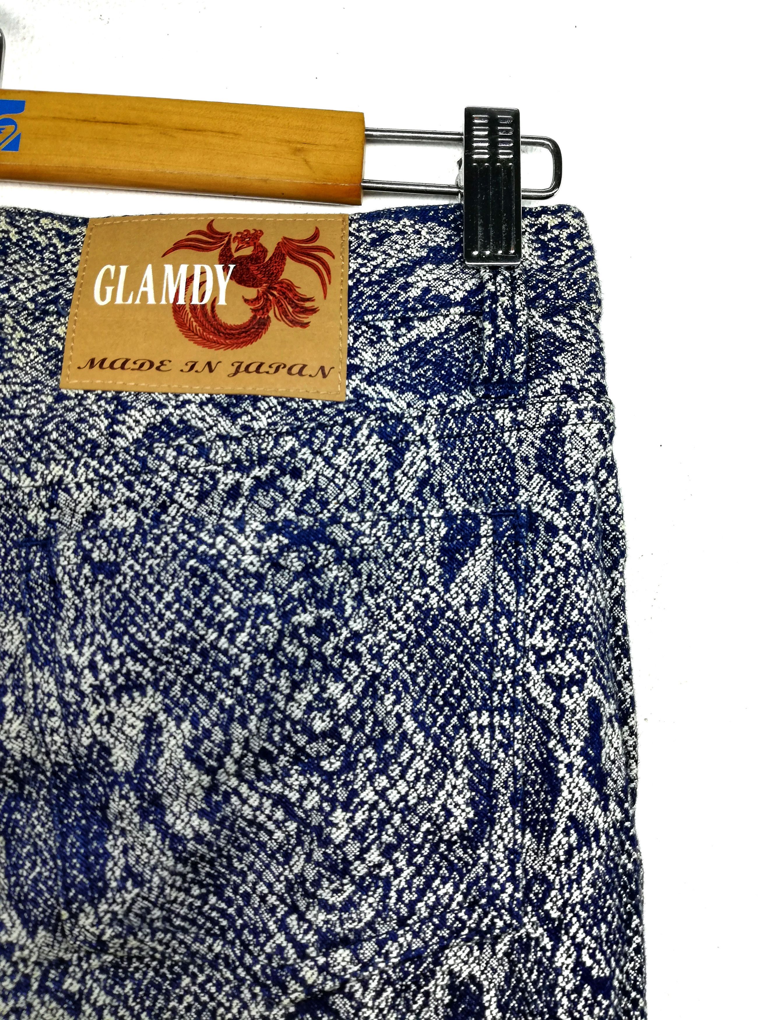Indigo × Japanese Brand 🔥Glamdy Printed Similar Hysteric Glamour Snake Denim🔥 Size US 30 / EU 46 - 6 Thumbnail