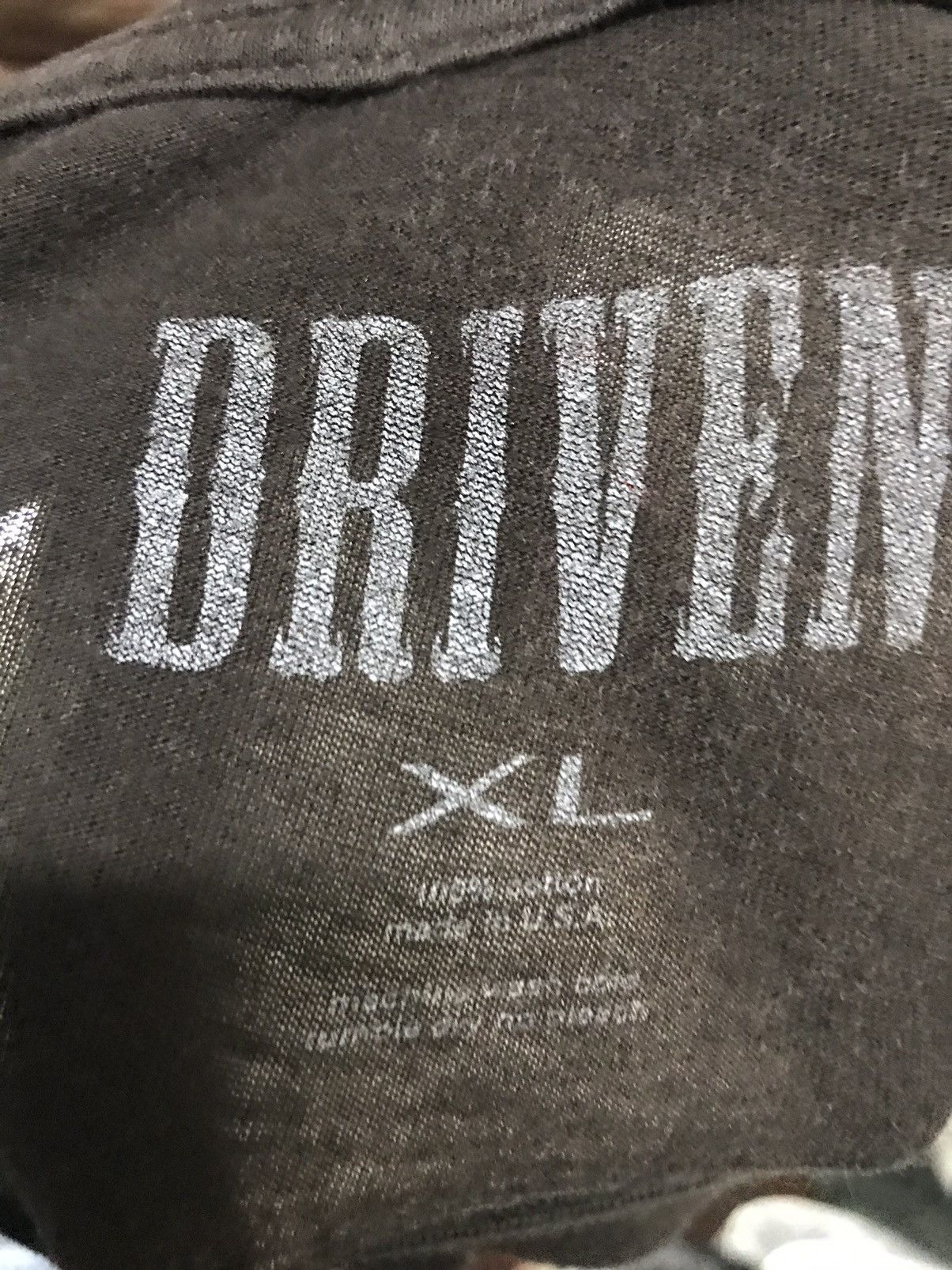 Other Driven tshirt overprint made in usa Size US L / EU 52-54 / 3 - 4 Thumbnail