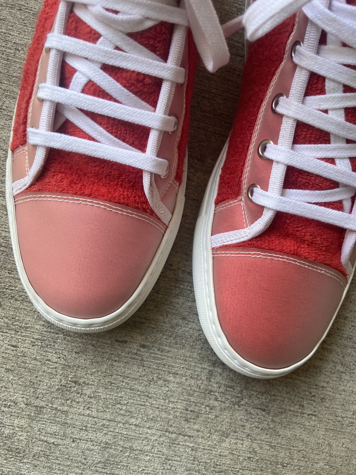 Other PS821 Made in Italy Terry Cloth High Top Chuck Taylor Style Size US 9 / EU 42 - 6 Thumbnail