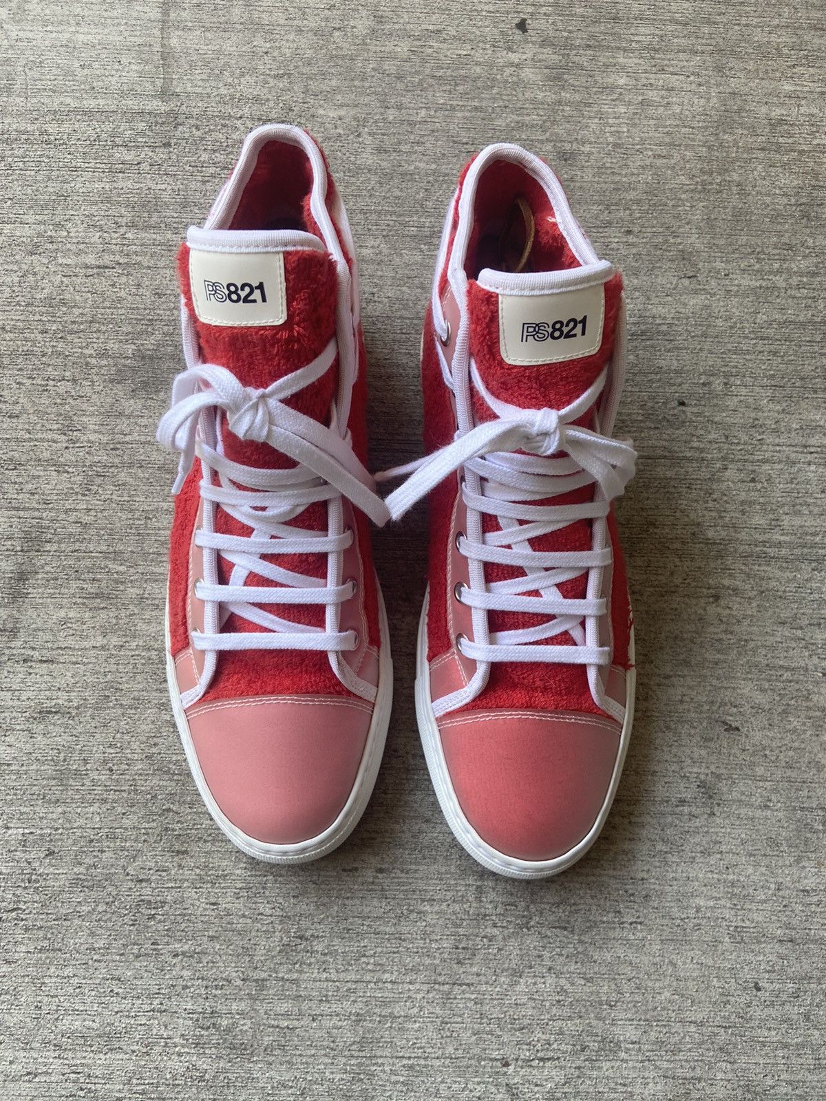 Other PS821 Made in Italy Terry Cloth High Top Chuck Taylor Style Size US 9 / EU 42 - 5 Thumbnail