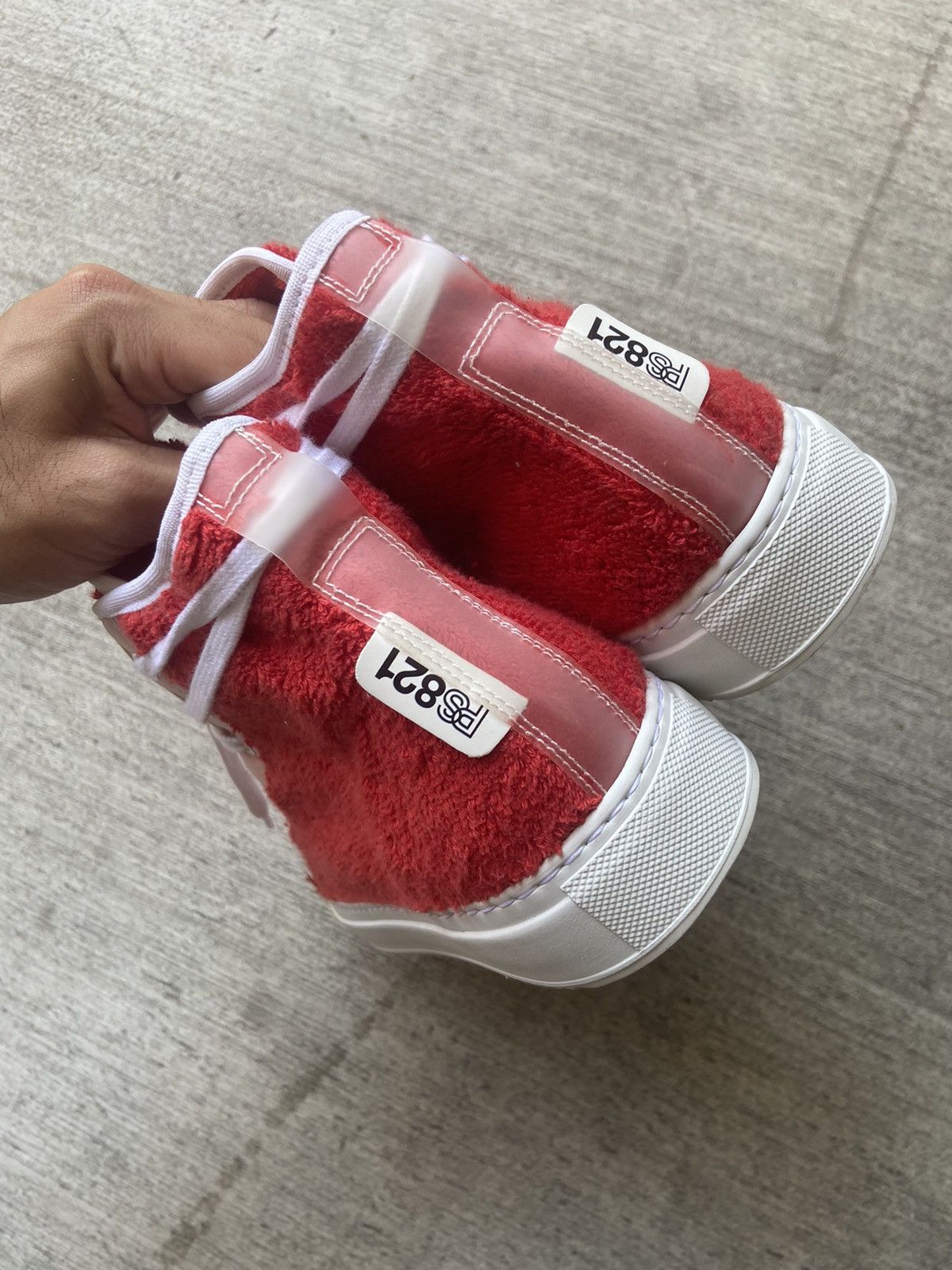 Other PS821 Made in Italy Terry Cloth High Top Chuck Taylor Style Size US 9 / EU 42 - 4 Thumbnail