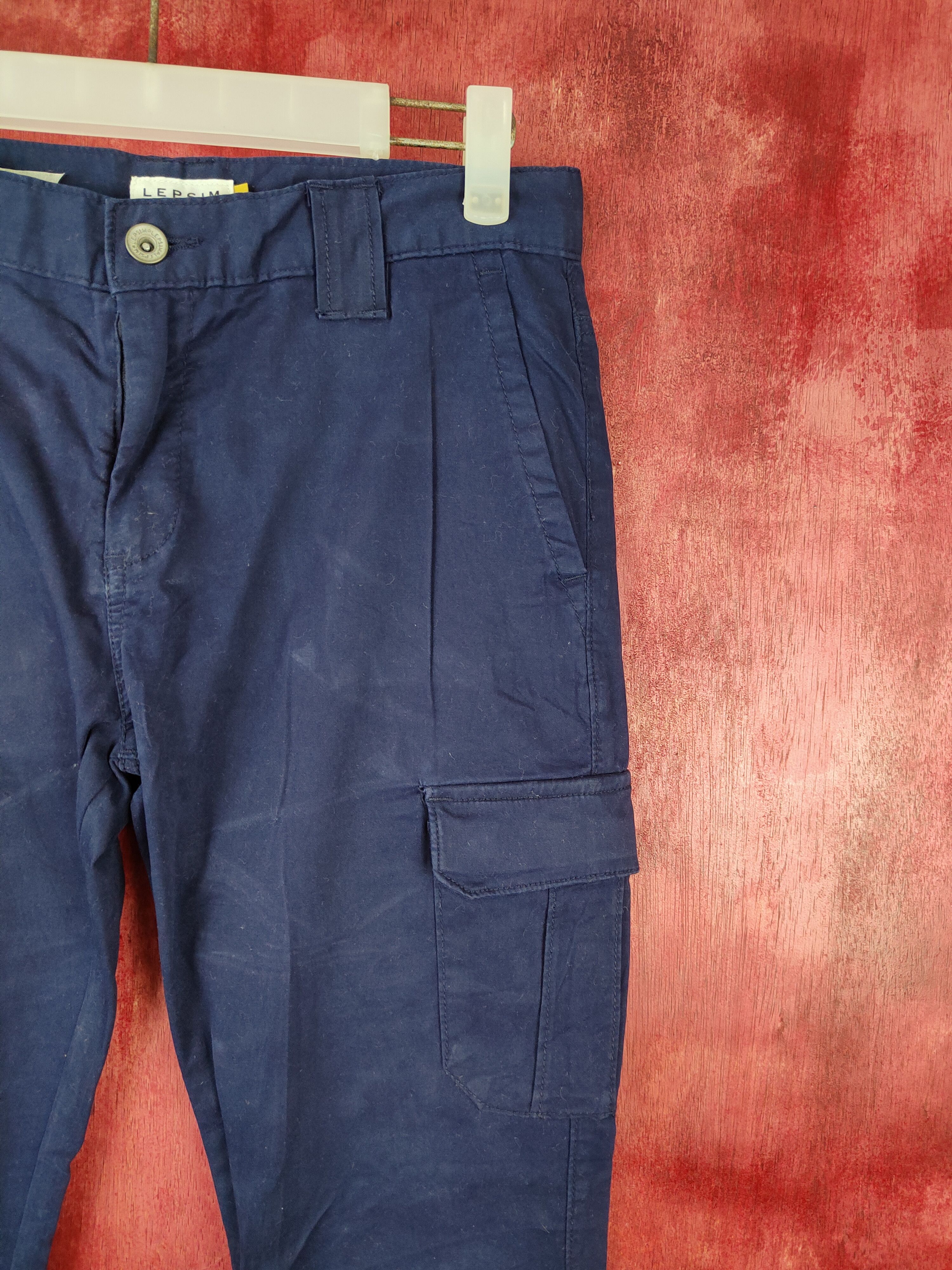 Japanese Brand × LOWRYS FARM Lepsim - Lowrys Farm Dark Blue Multi Pocket Pants #S414 Size US 30 / EU 46 - 5 Thumbnail