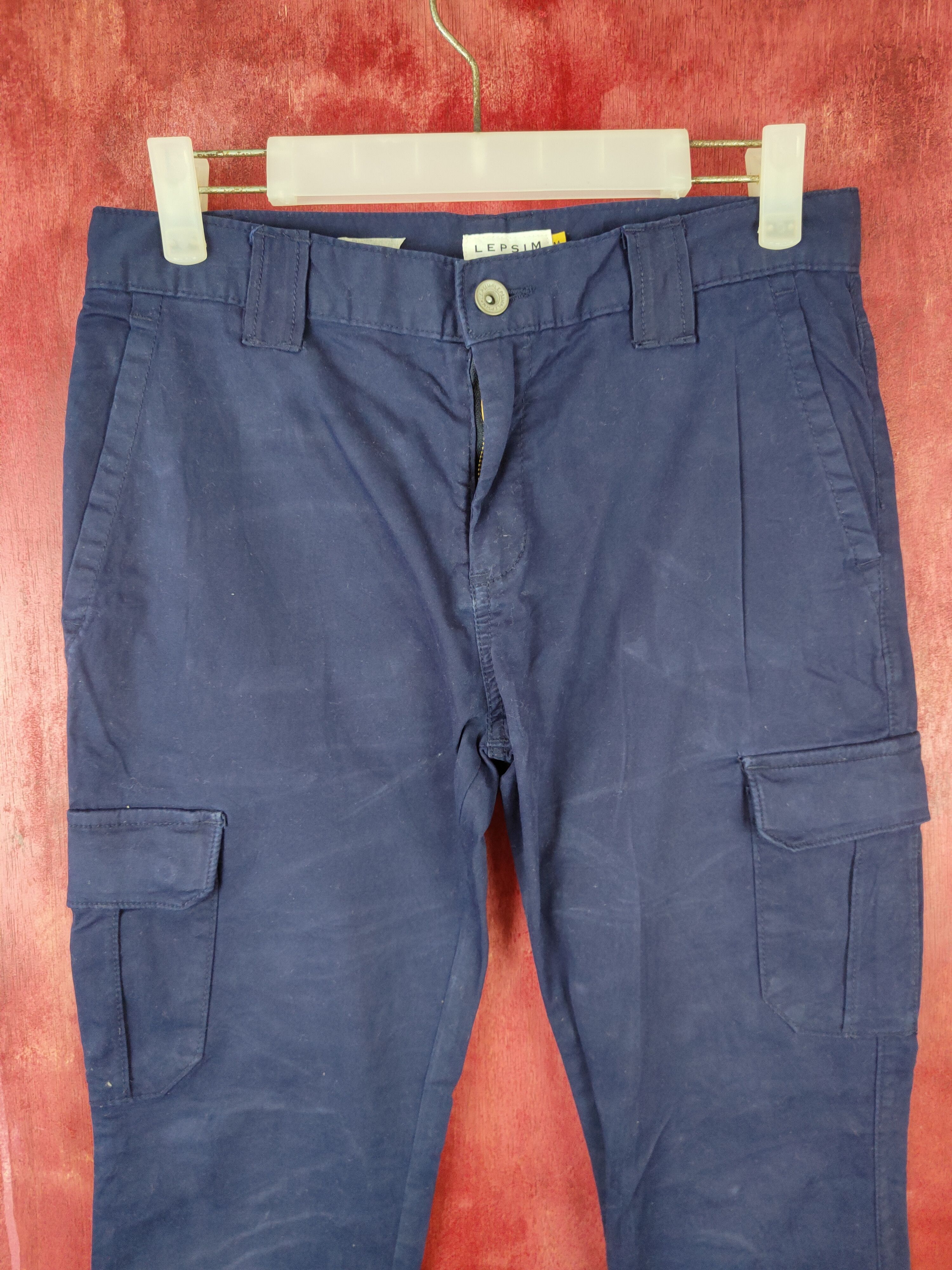 Japanese Brand × LOWRYS FARM Lepsim - Lowrys Farm Dark Blue Multi Pocket Pants #S414 Size US 30 / EU 46 - 2 Thumbnail