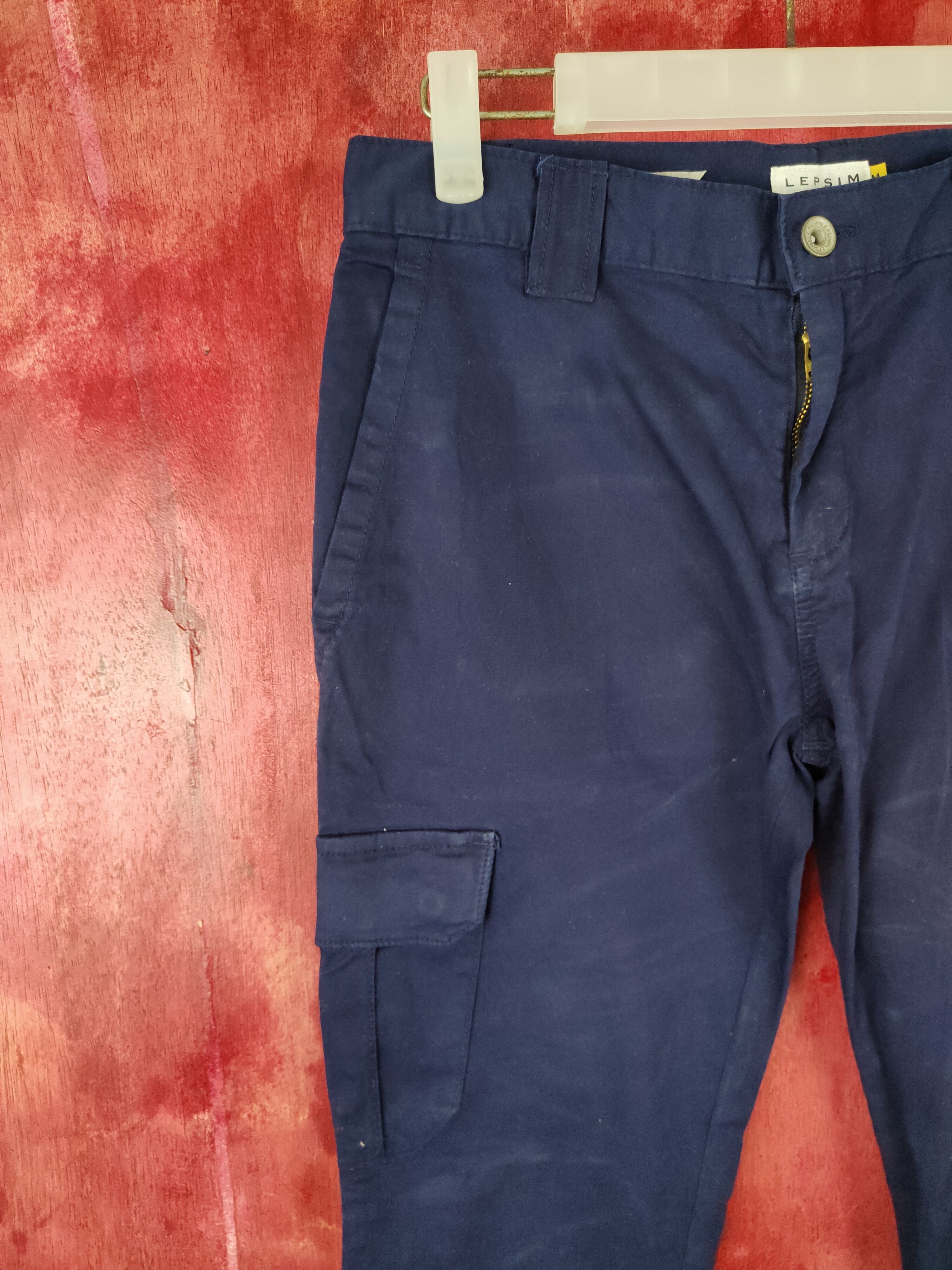 Japanese Brand × LOWRYS FARM Lepsim - Lowrys Farm Dark Blue Multi Pocket Pants #S414 Size US 30 / EU 46 - 3 Thumbnail