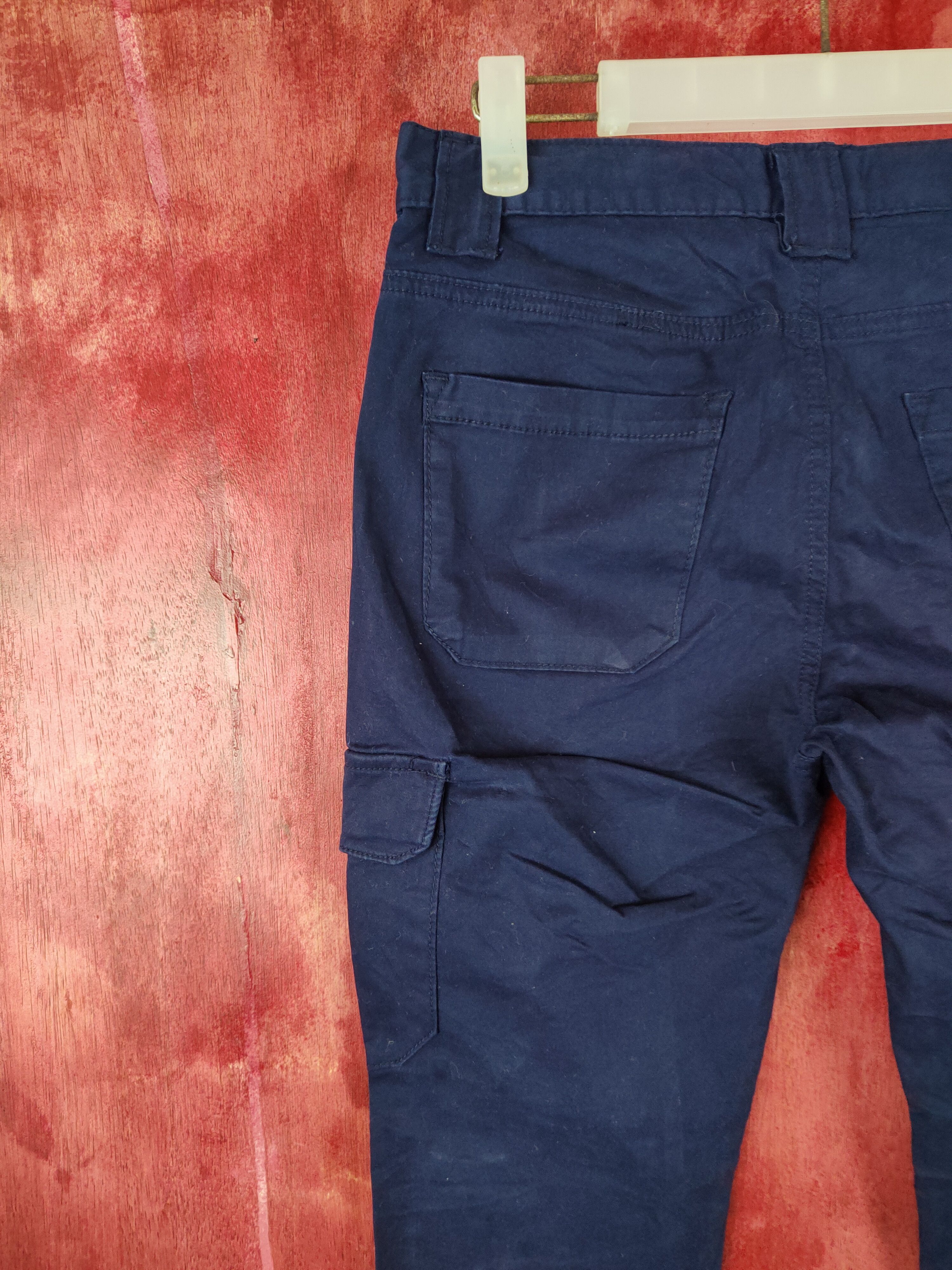 Japanese Brand × LOWRYS FARM Lepsim - Lowrys Farm Dark Blue Multi Pocket Pants #S414 Size US 30 / EU 46 - 8 Thumbnail