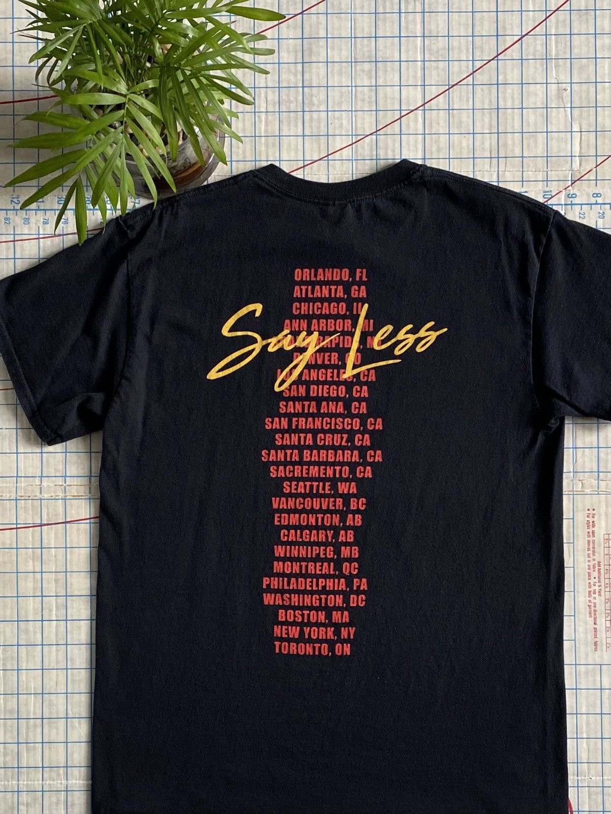 Band Tees × Rap Tees Roy Woods Say Less Tour Tee Black Size Medium Size US M / EU 48-50 / 2 - 6 Thumbnail